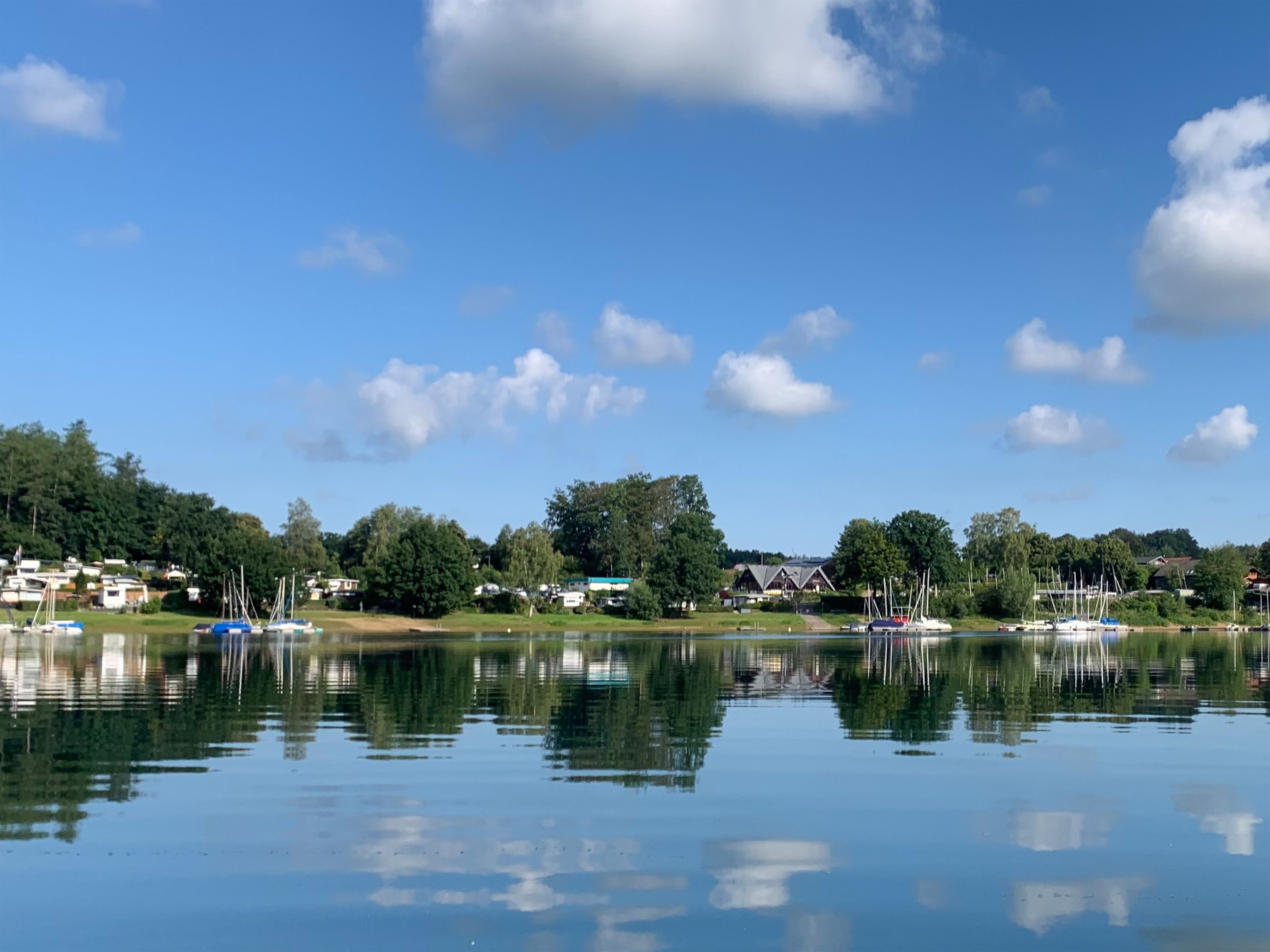 Eine Ansicht der Bevertalsperre.