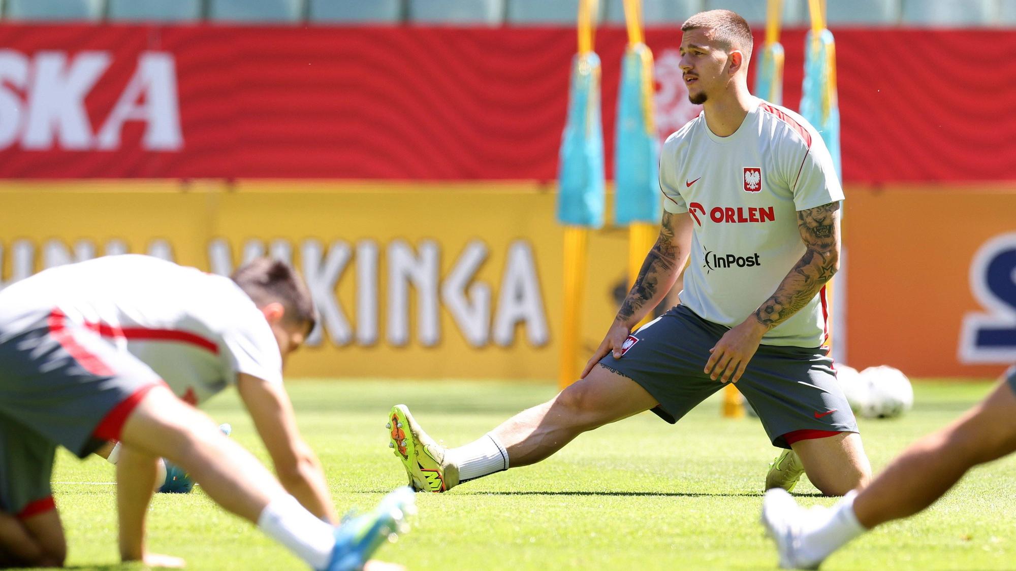 Mateusz Zukowski bei der polnischen Nationalmannschaft.