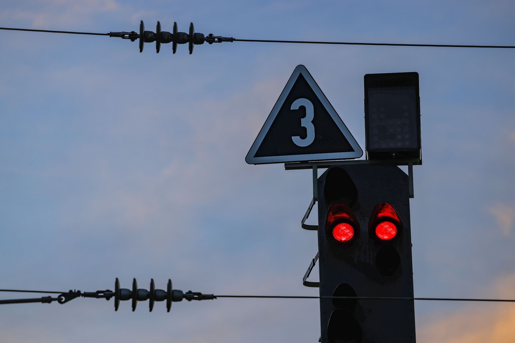 Rotes Signal