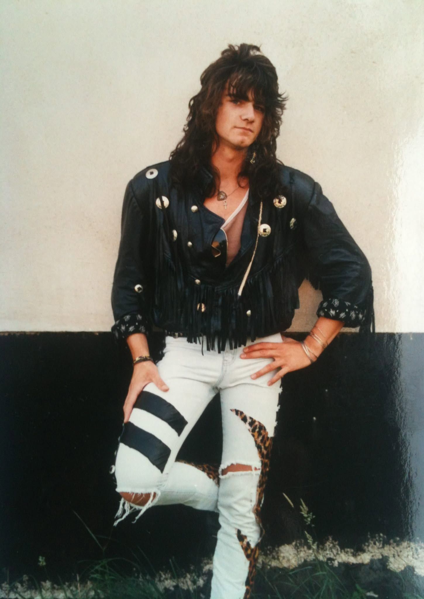 Armin Joisten Leadsänger, 1988 als Mitglied der Band Chinchilla