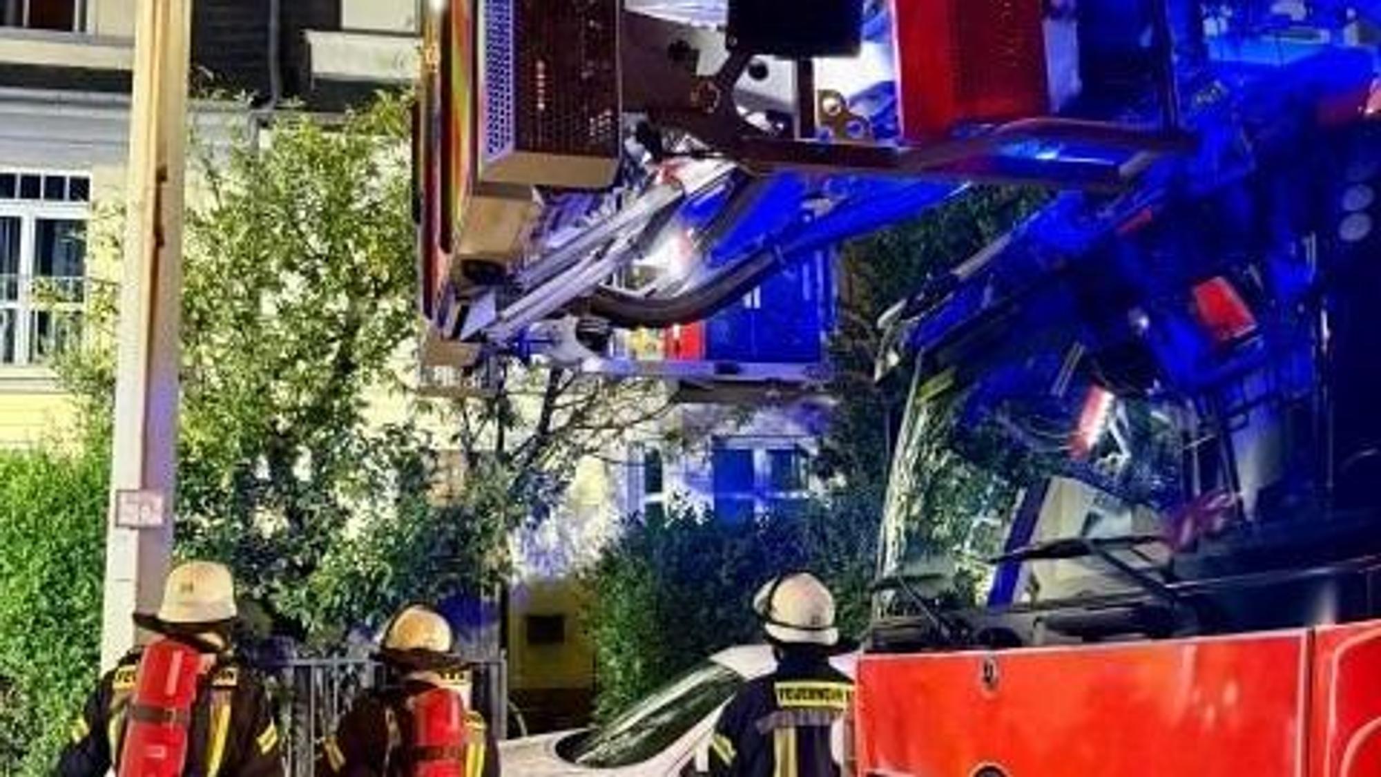 Küchenbrand in einem Einfamilienhaus in Bonn.