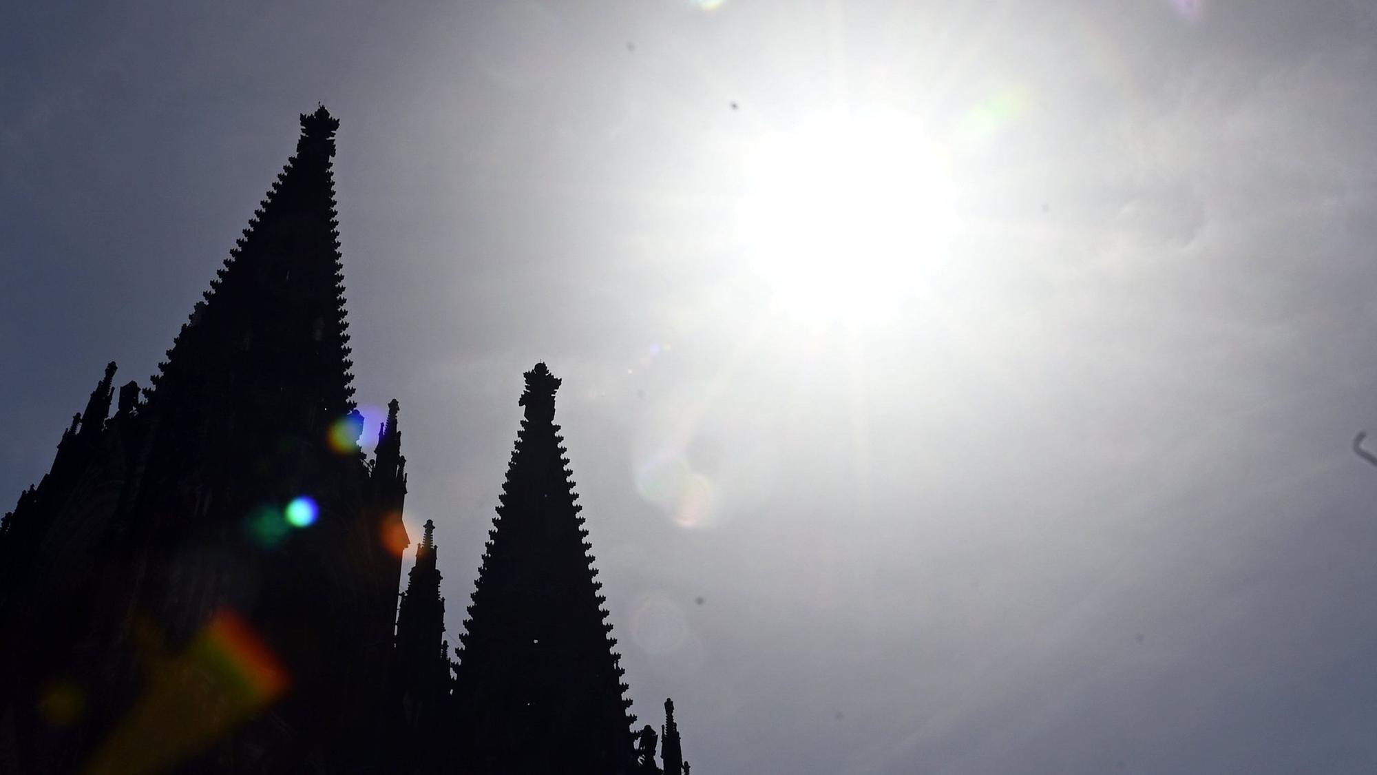 In Köln und ganz NRW wird es wieder heiß (Bild vom 14. Juni).