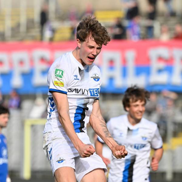 GER, Regionalliga West, 25. Spieltag, Wuppertaler SV - SC Paderborn U21, U 21 / 07.03.2026, Wuppertal , Stadion am Zoo, GER, 25. Spieltag. Regionalliga West, Wuppertaler SV - SC Paderborn U21 DFB- Regionalliga West regulations prohibit any use of photographs as image sequences and/or quasi-video im Bild Jubel bei Kevin Krumme SC Paderborn U21 4 . *** GER, Regionalliga West, 25 Spieltag, Wuppertaler SV SC Paderborn U21 07 03 2026, Wuppertal , Stadion am Zoo, GER, 25 Spieltag Regionalliga West, Wuppertaler SV SC Paderborn U21 DFB Regionalliga West regulations prohibit any use of photographs as image sequences and or quasi video im Bild Jubel bei Kevin Krumme SC Paderborn U21 4 NordphotoxGmbHx/xFreund nph00018