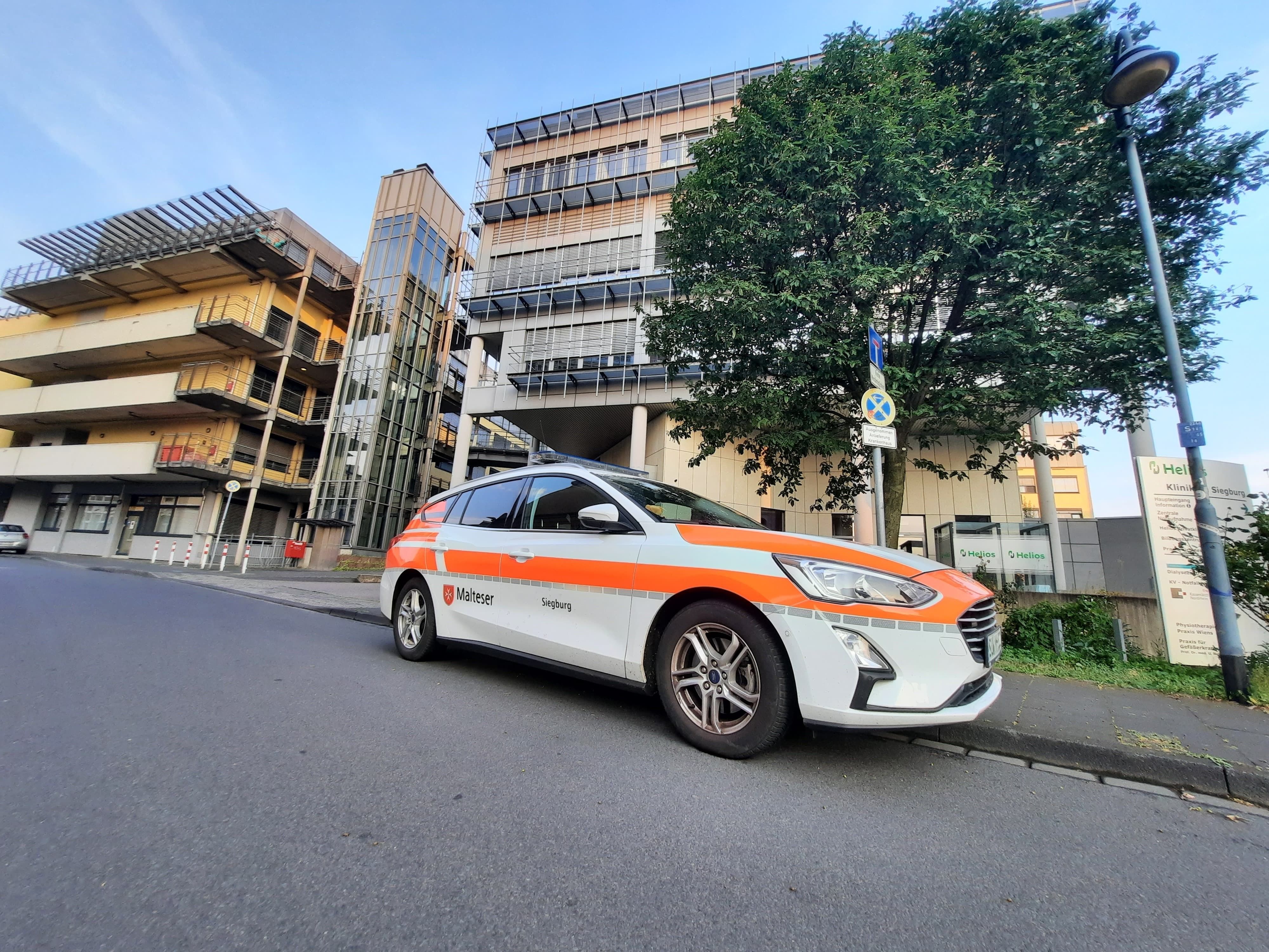 Am Siegburger Helios Krankenhaus wurde am Samstagnachmittag (27. Juni) der Katastrophenschutz unterstützend eingesetzt.
