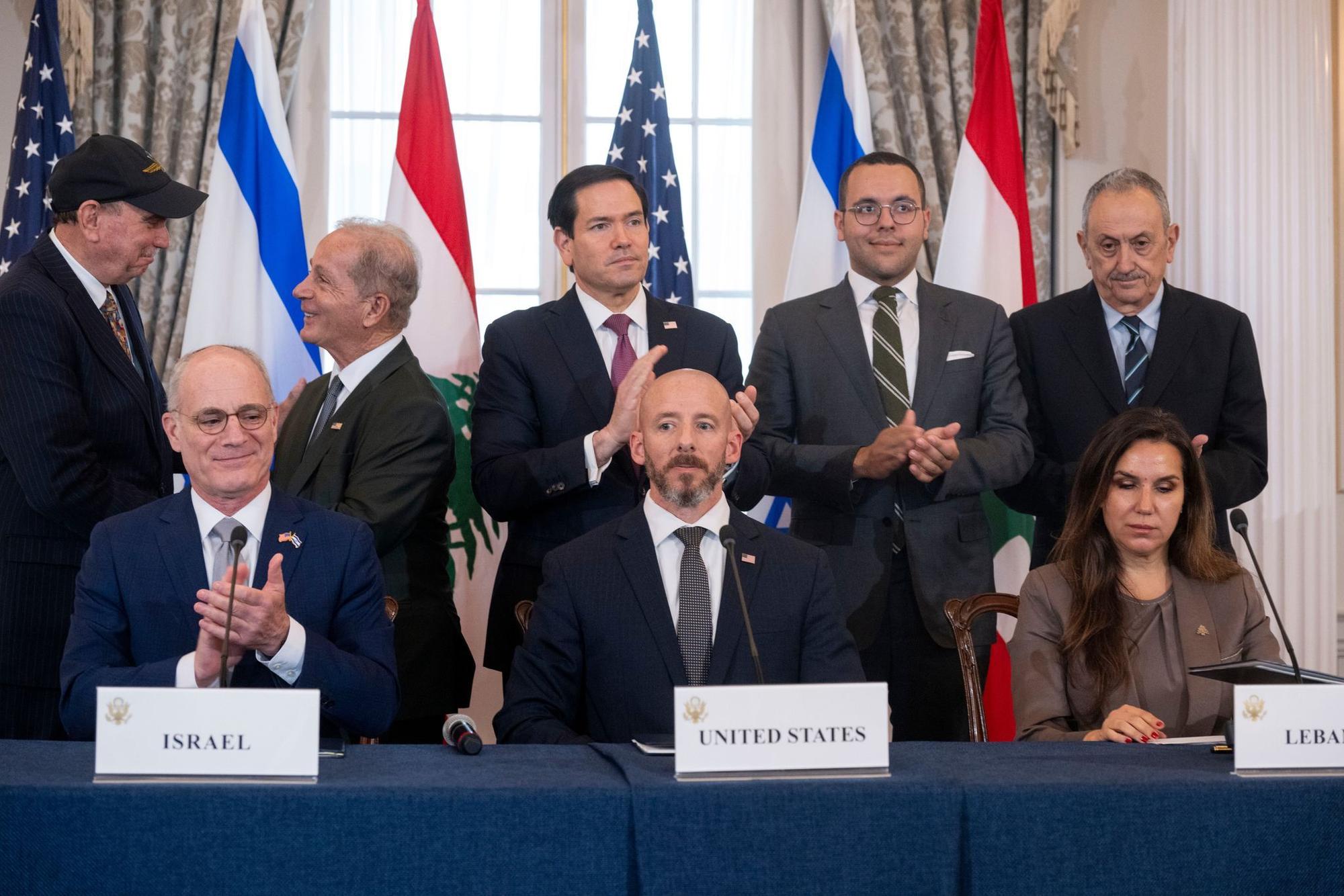 Israel und Libanon verständigen sich auf Rahmenabkommen.