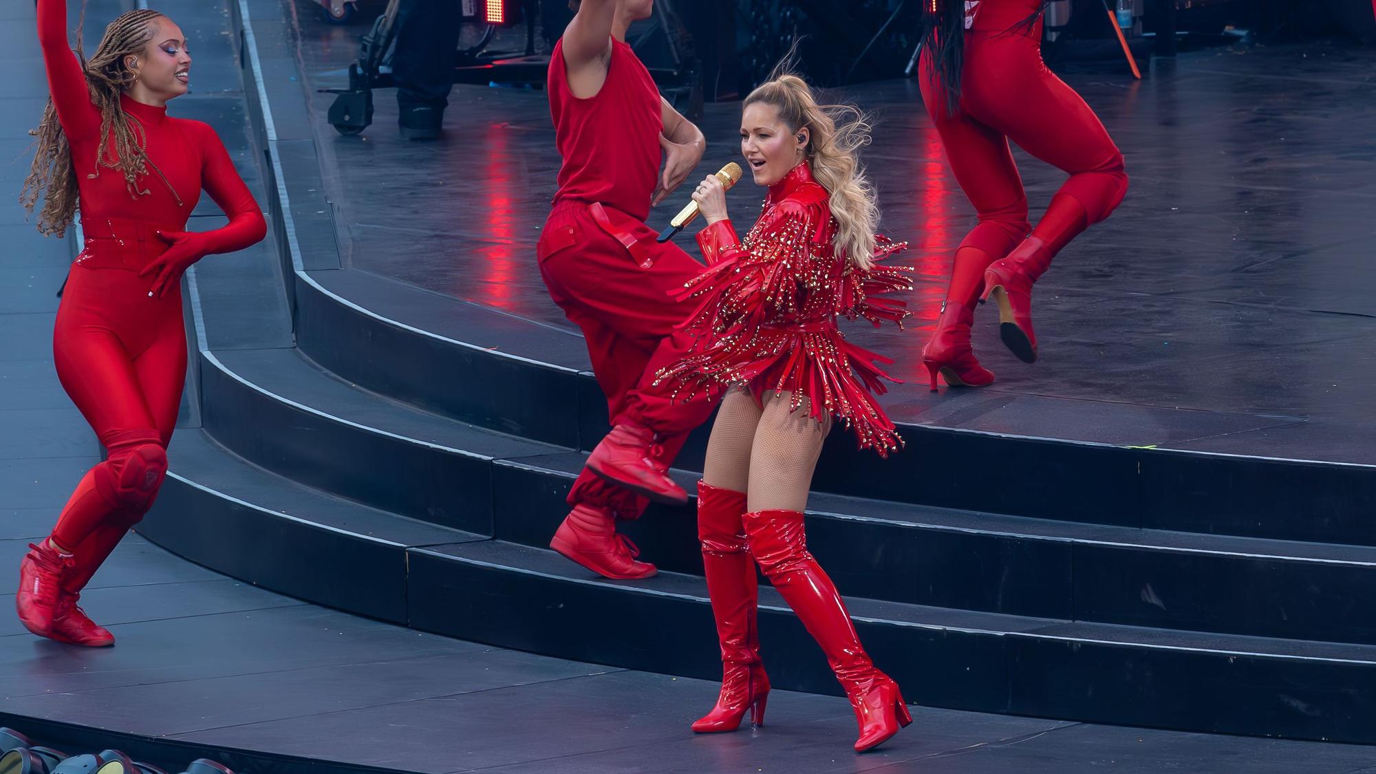 Helene Fischer im Rhein-Energie-Stadion.