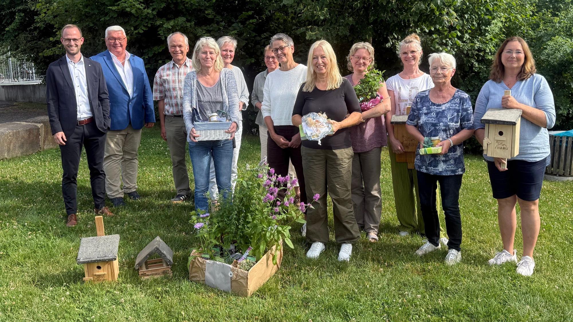 Die Gewinner des ersten Gartenwettbewerbs wurden im Naturerlebnispark Panarbora ausgezeichnet.