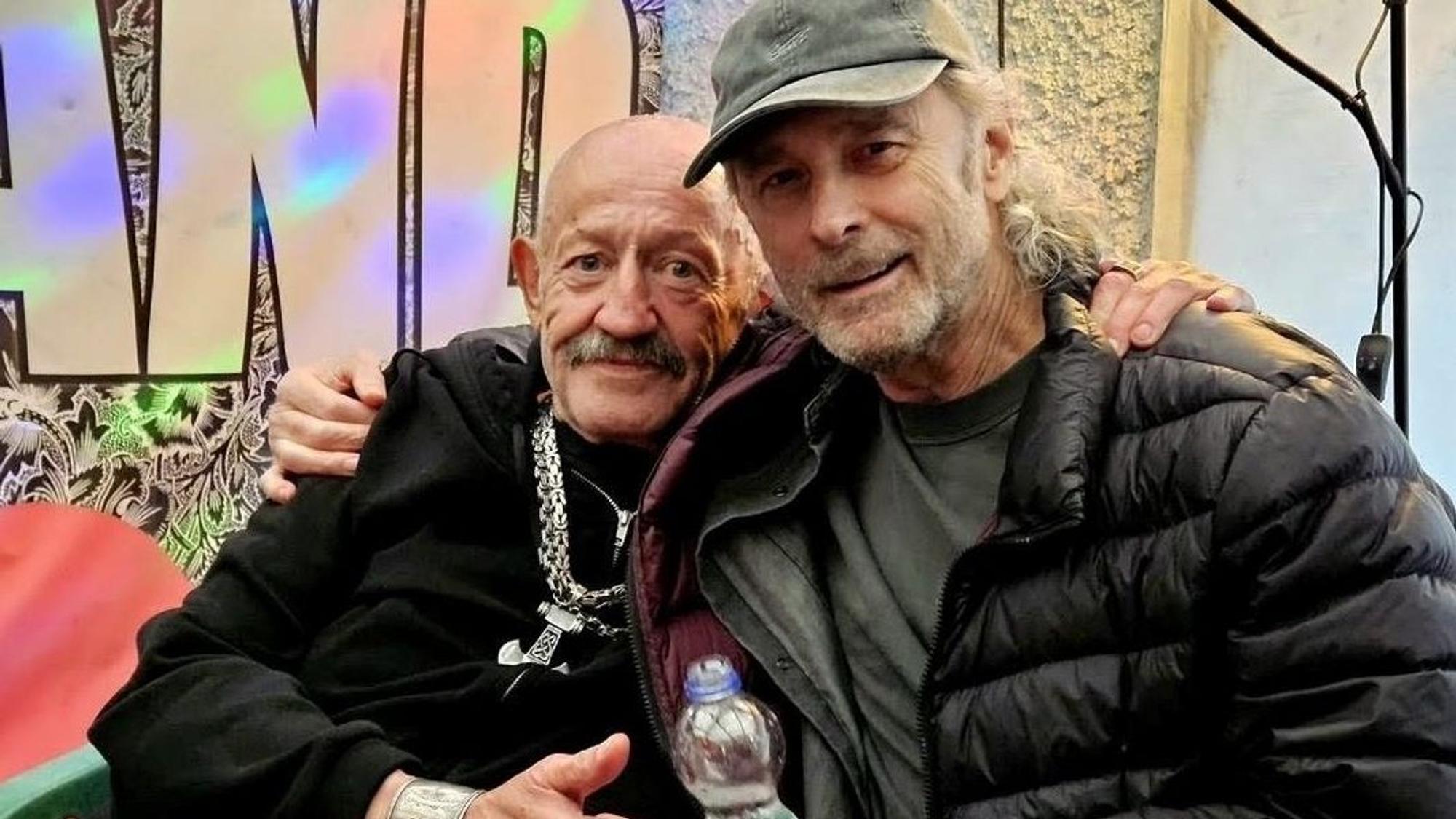 Jürgen Zeltinger zusammen mit Wolfgang Petry.