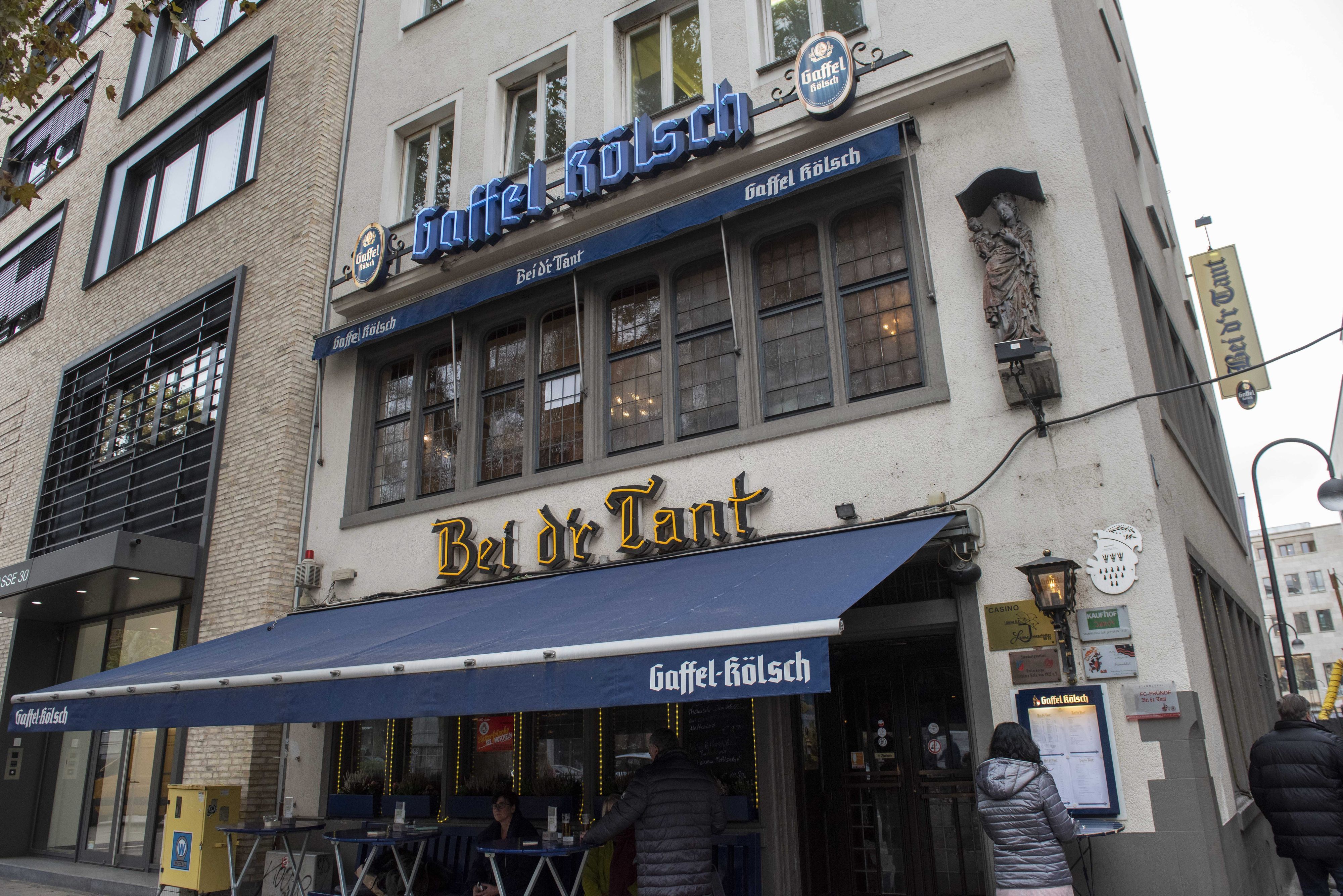 „Bei d'r Tant“ an der Cäcilienstraße