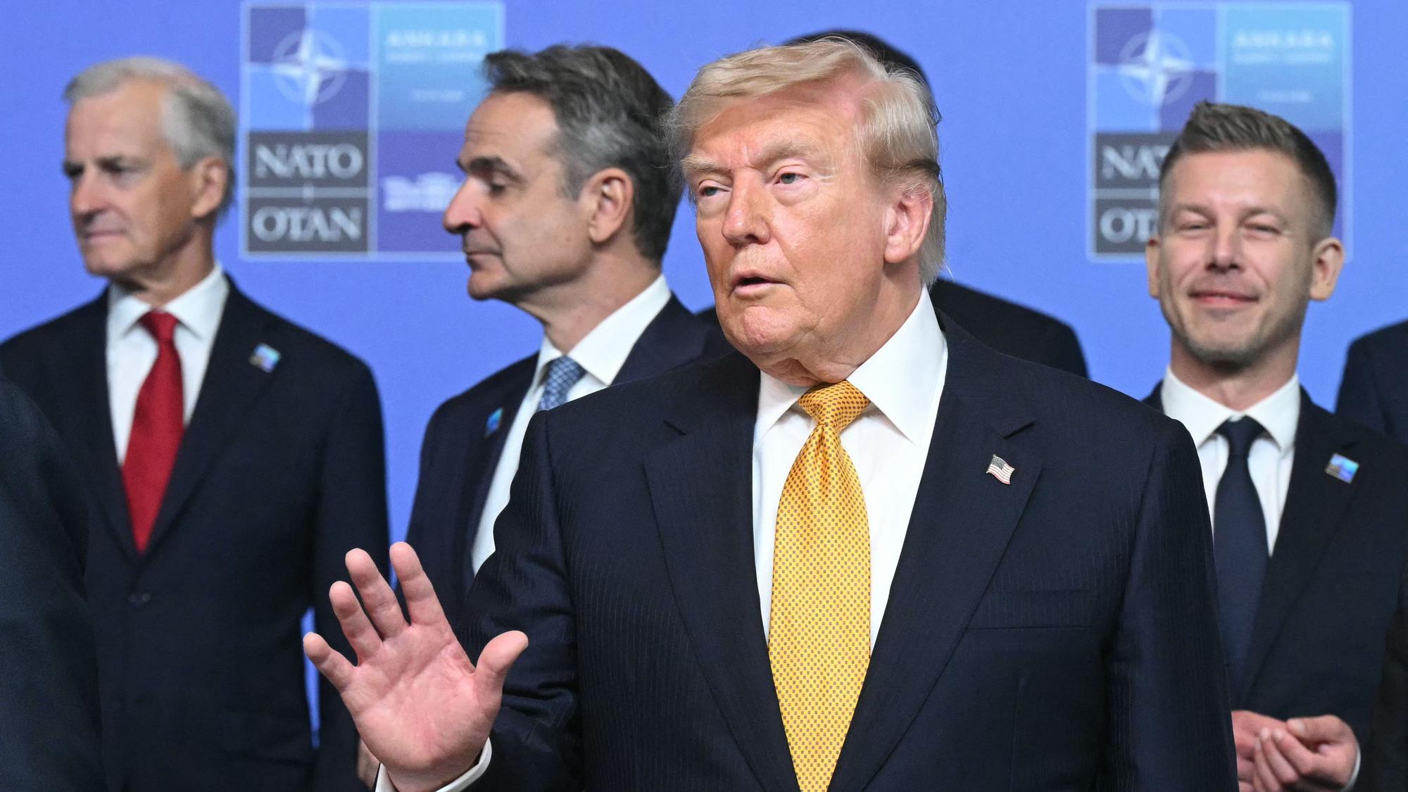 Donald Trump ärgert sich über Nato-Partner Spanien.