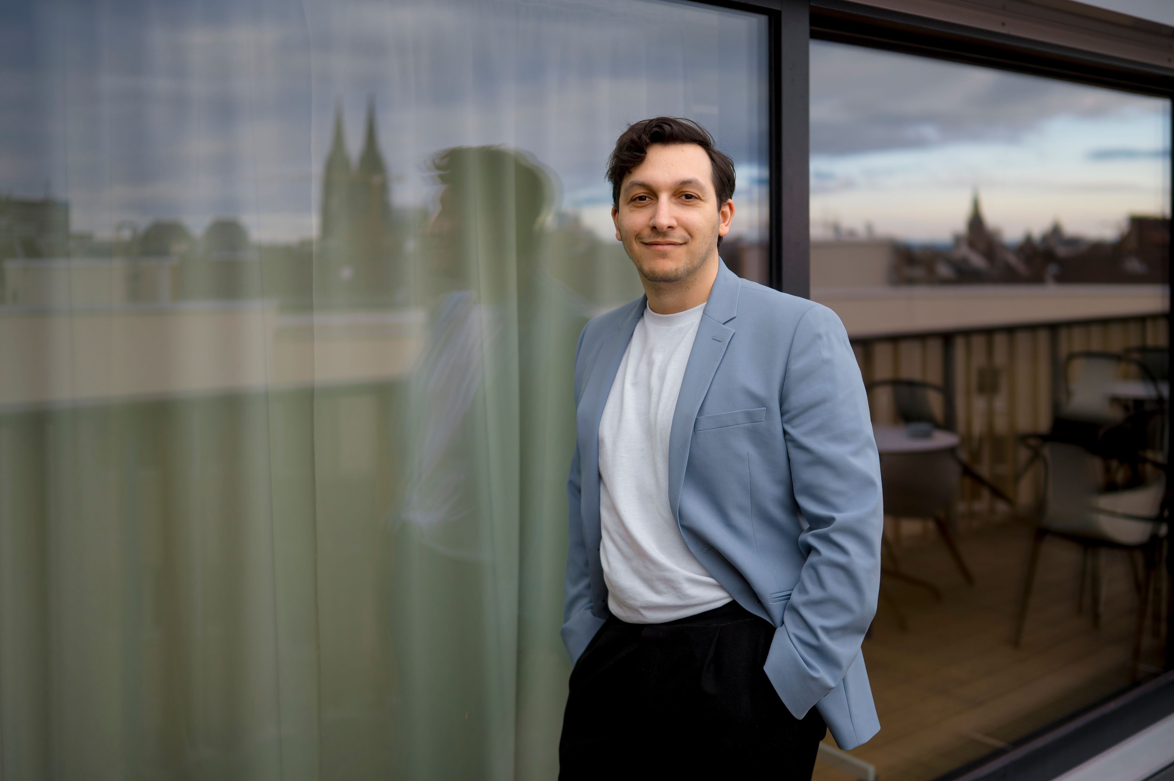 René Fergen ist Co-Gründer des Kölner KI-Start-ups Jupus