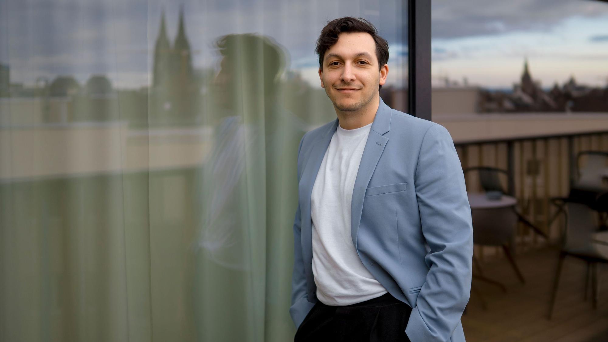 René Fergen ist Co-Gründer des Kölner KI-Start-ups Jupus