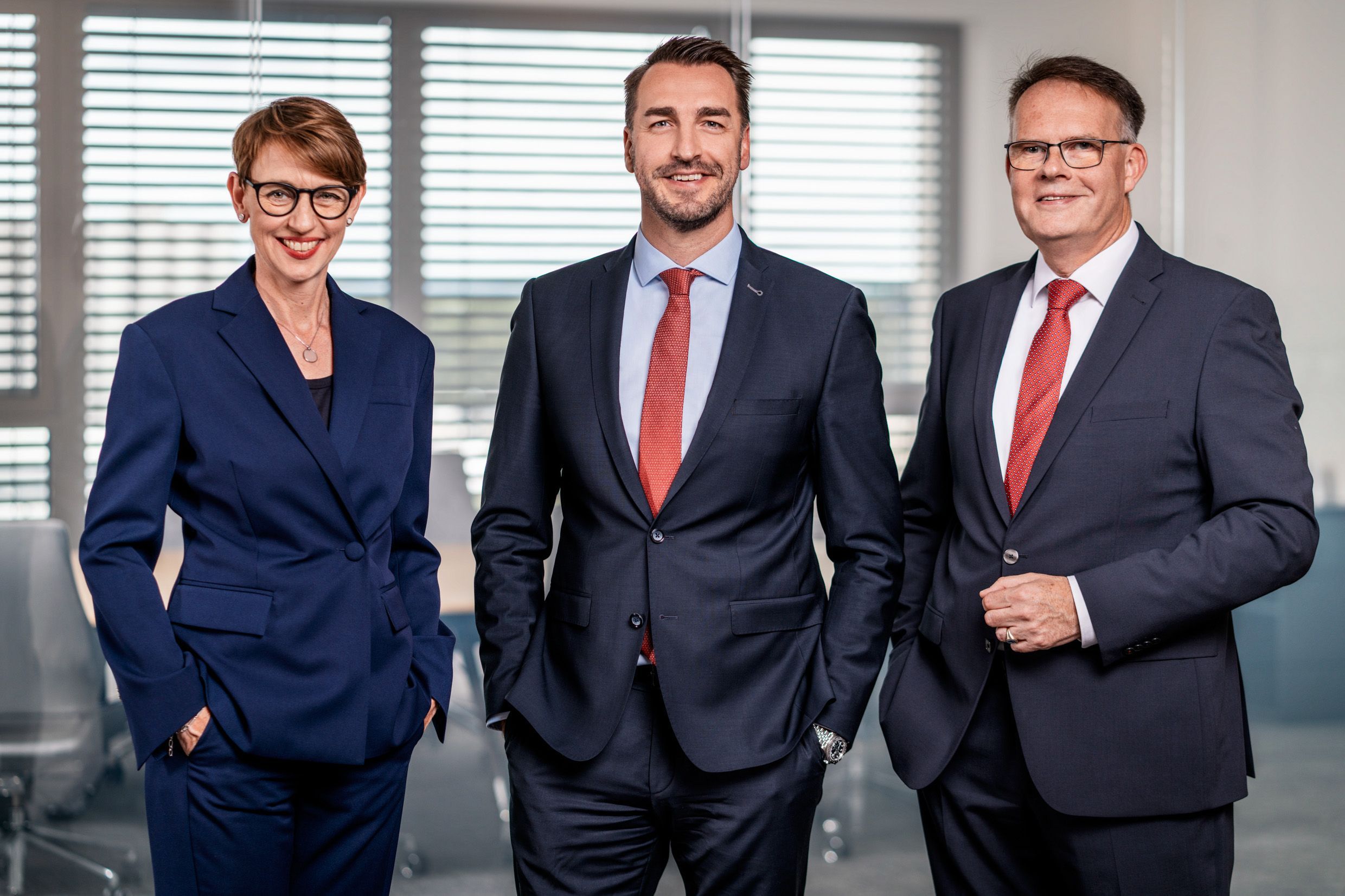 Der HGK-Vorstand: Susanne Pietsch, Steffen Bauer und Jens-Albert Oppe.