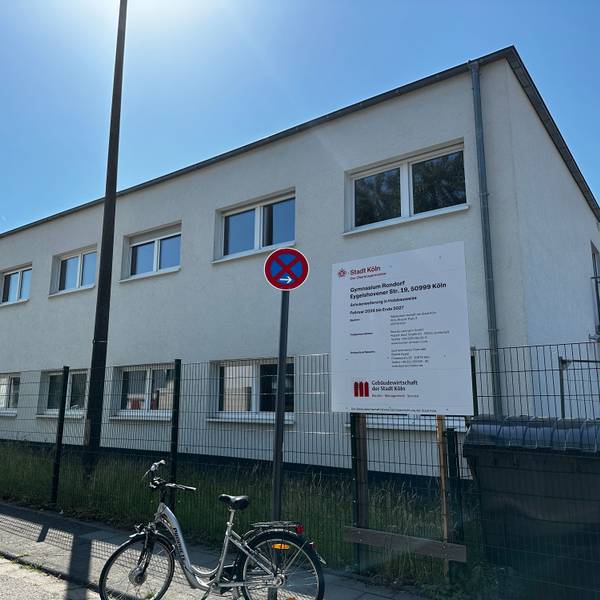 Nach zwei Jahren ist das Gymnasium Rondorf im Interim am Limit.