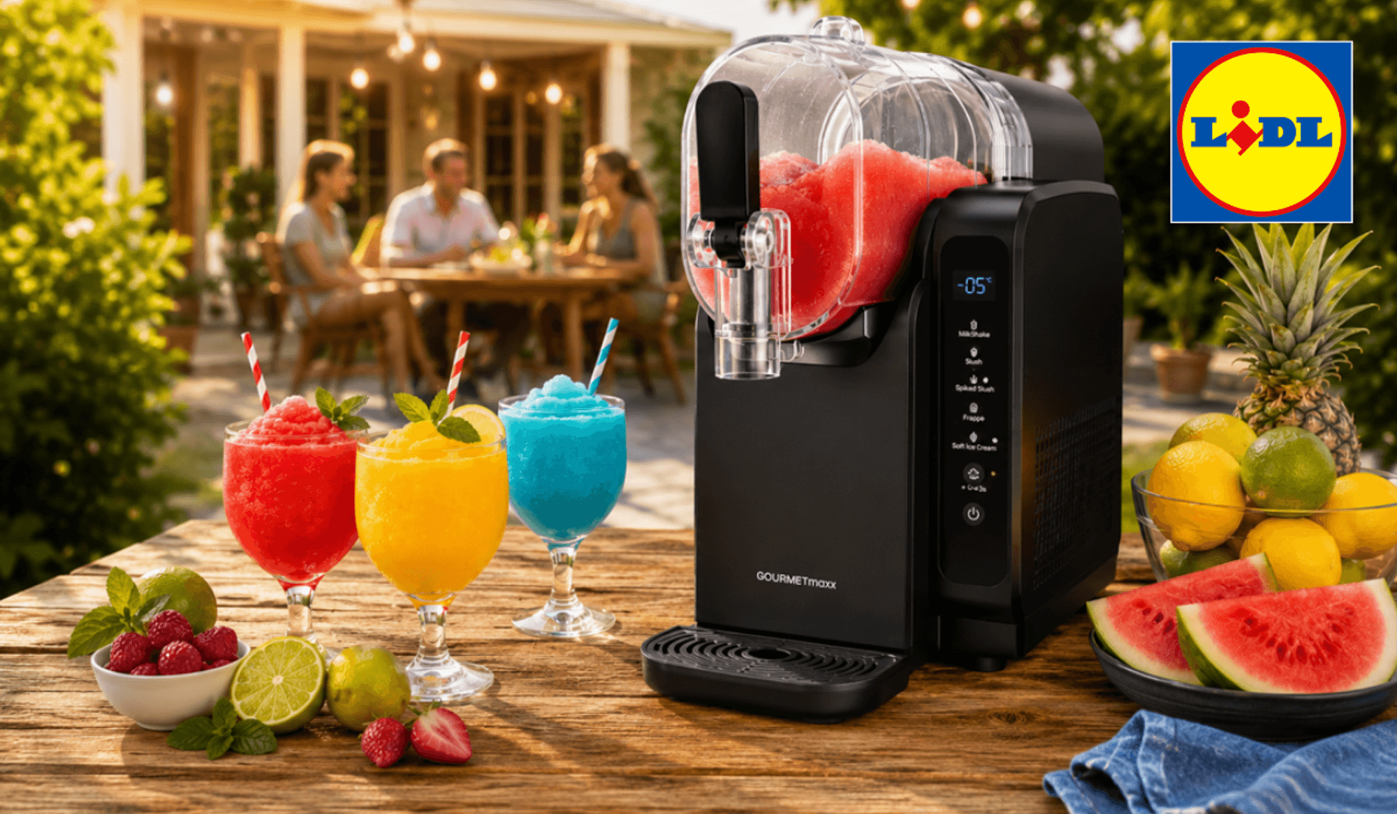 Eine Slushy-Maschine
