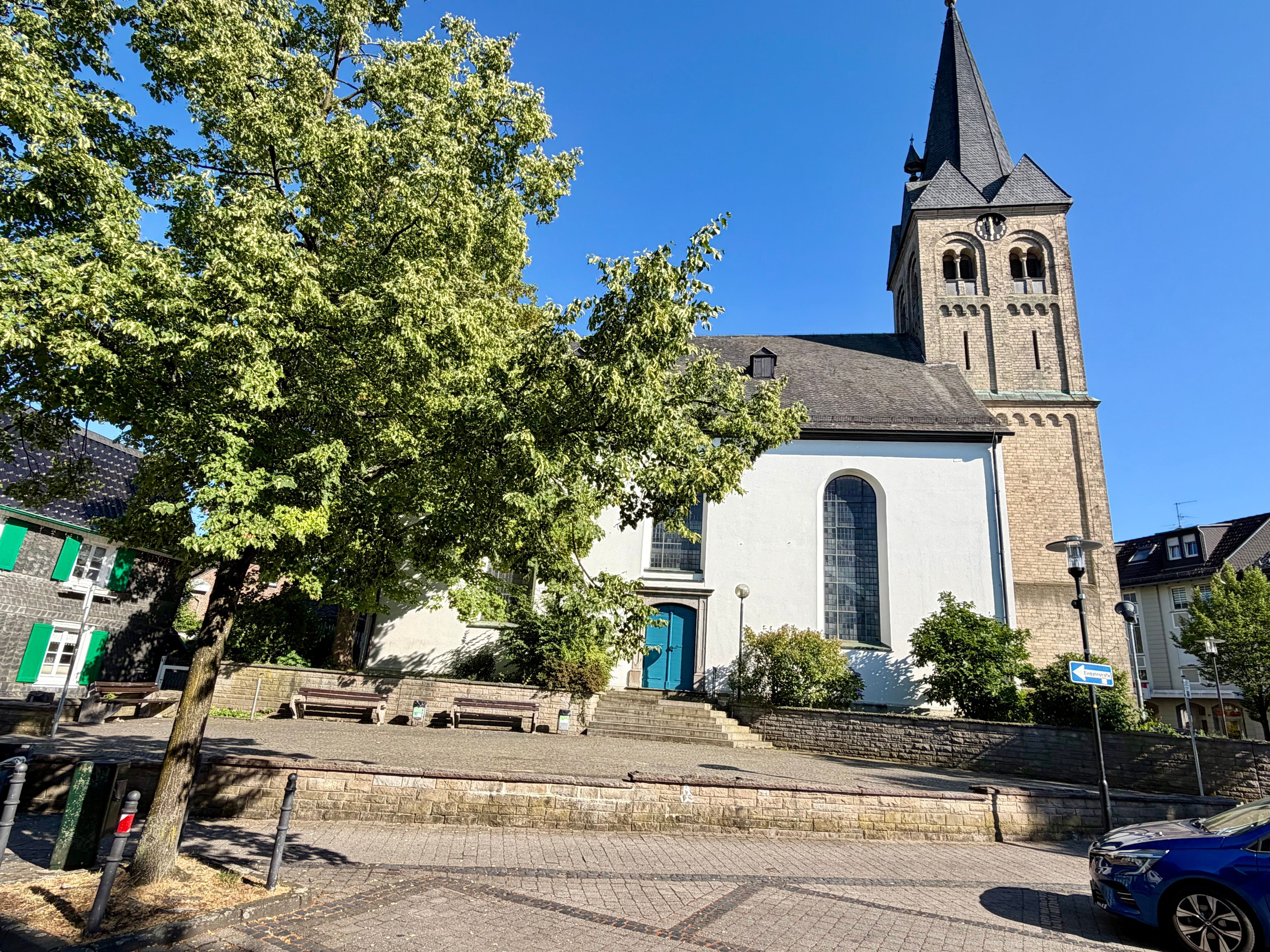 Das Mäuerchen in der Kirchenkurve