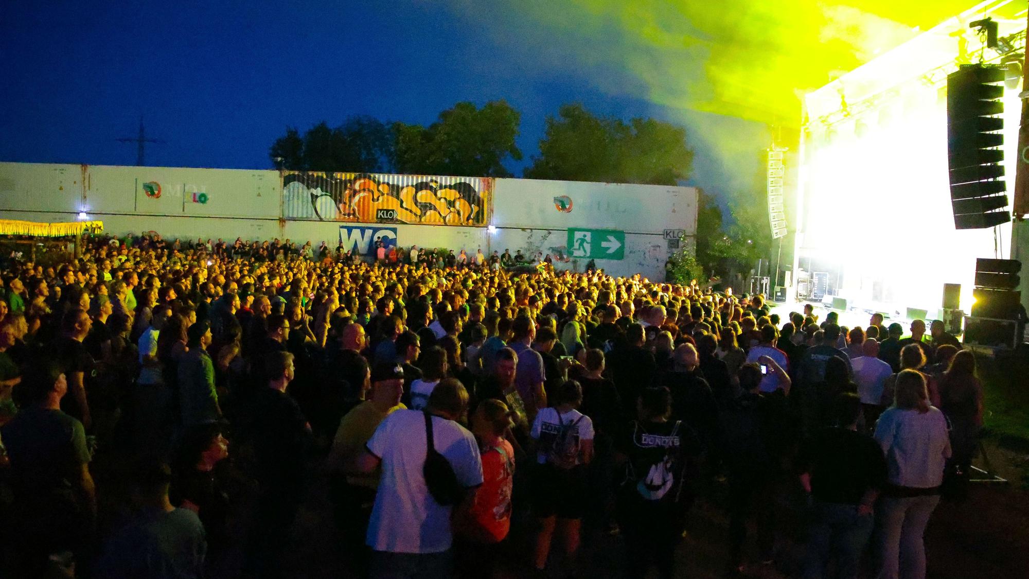 Konzert der Donots an der Südbrücke (Archiv)
