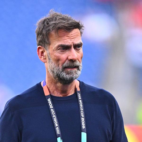 Jürgen Klopp im Stadion als Experte.