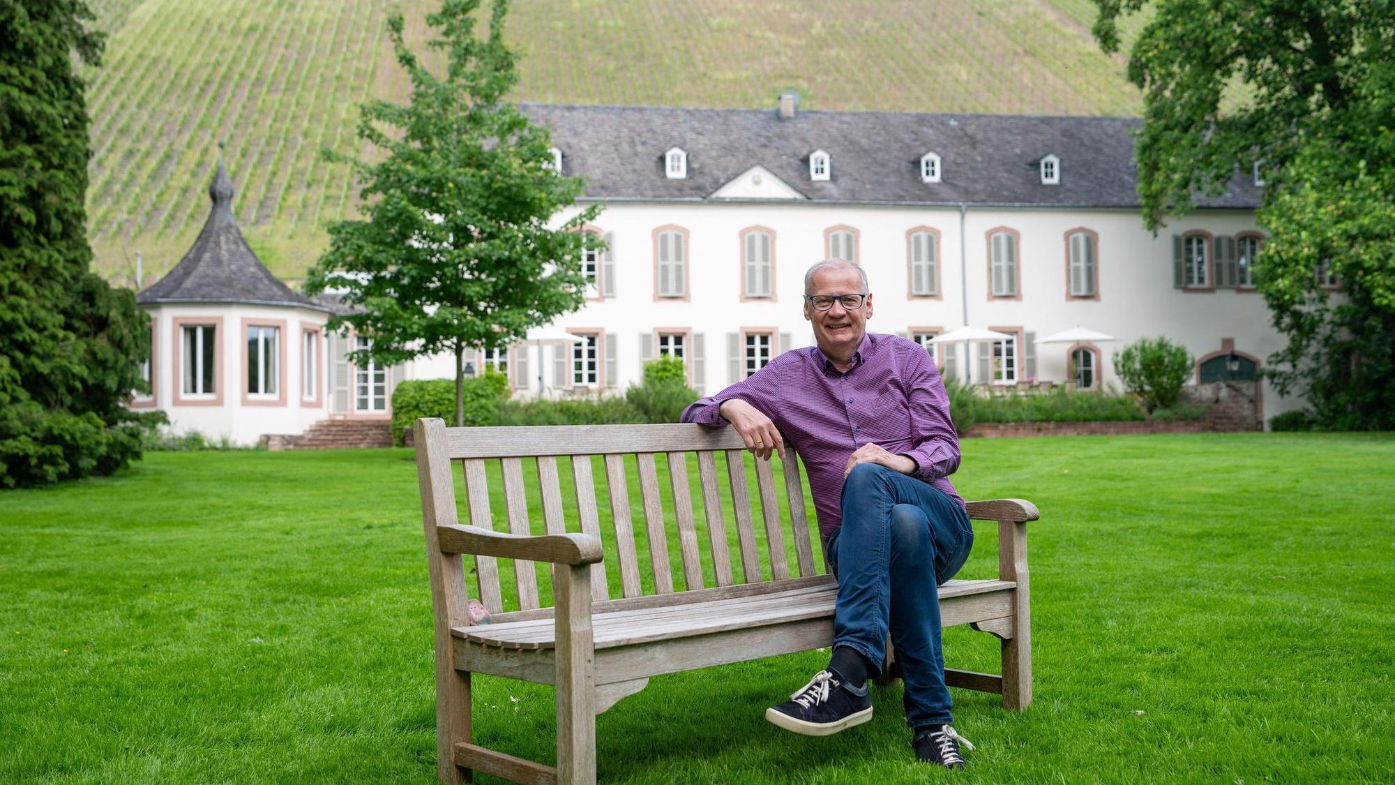 Malerisch gelegen: das Weingut von TV-Star Günther Jauch im rheinland-pfälzischen Kanzem an der Saar. (Archivbild)