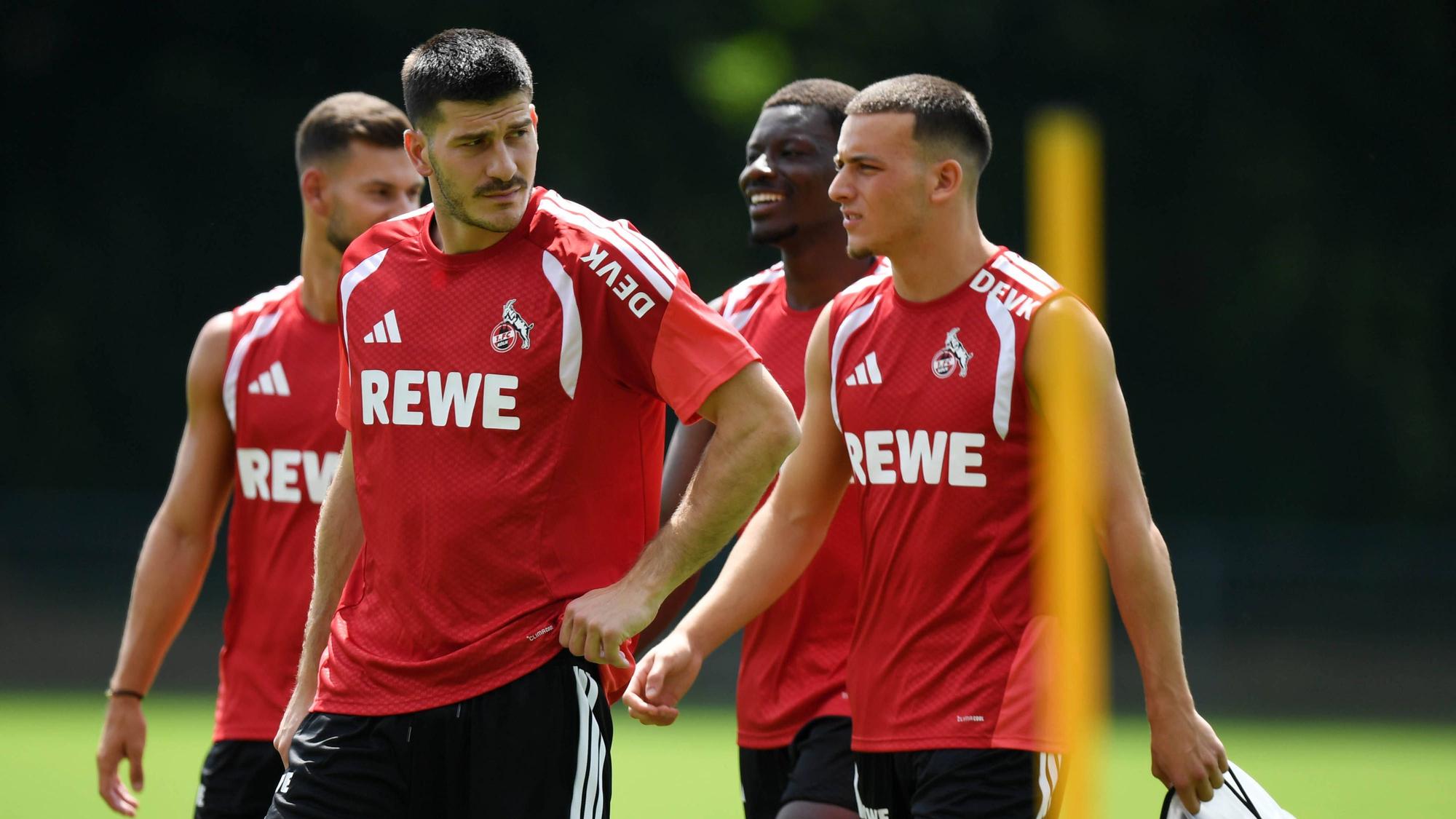 FC-Zugang Luka Lochoshvili (links) mit Flügelstürmer Said El Mala