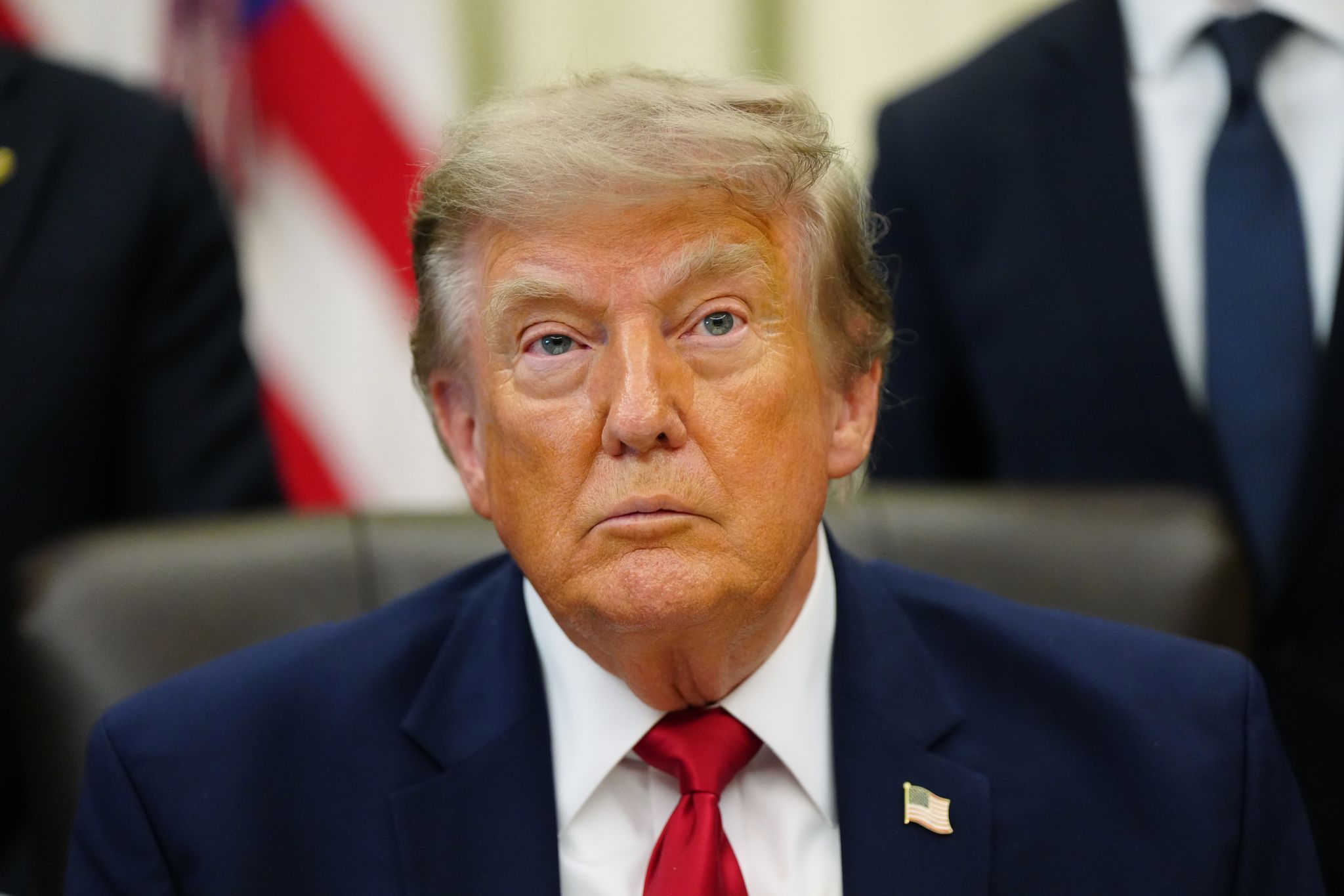 Freitagfrüh um 3.00 Uhr deutscher Zeit will sich Trump mit einer Rede an die Nation wenden. (Archivbild)