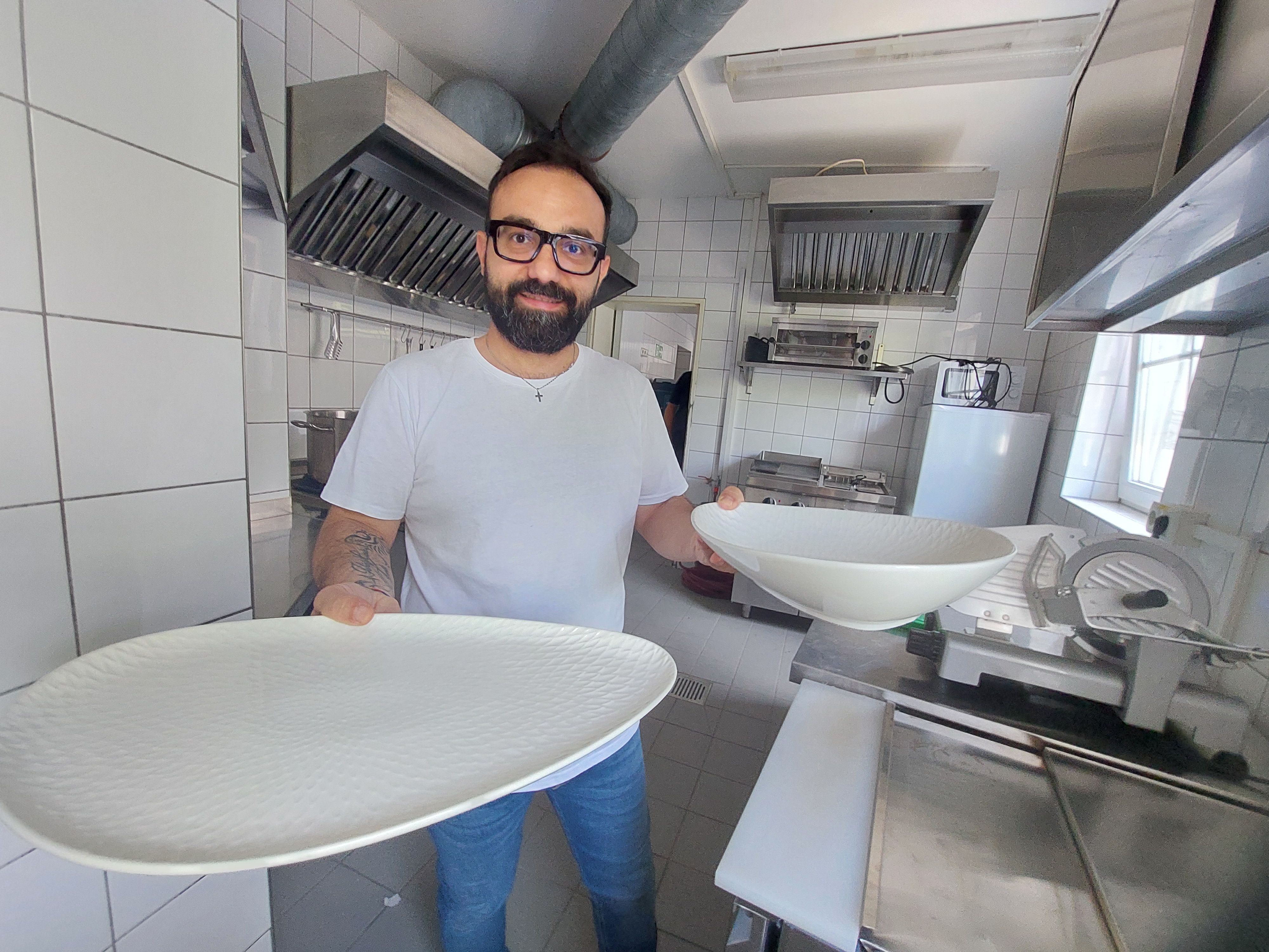 Die Vorbereitungen für die Eröffnung des neues Restaurants Sicilia Bedda im ehemaligen Windecker Burgcafé laufen auf Hochtouren.