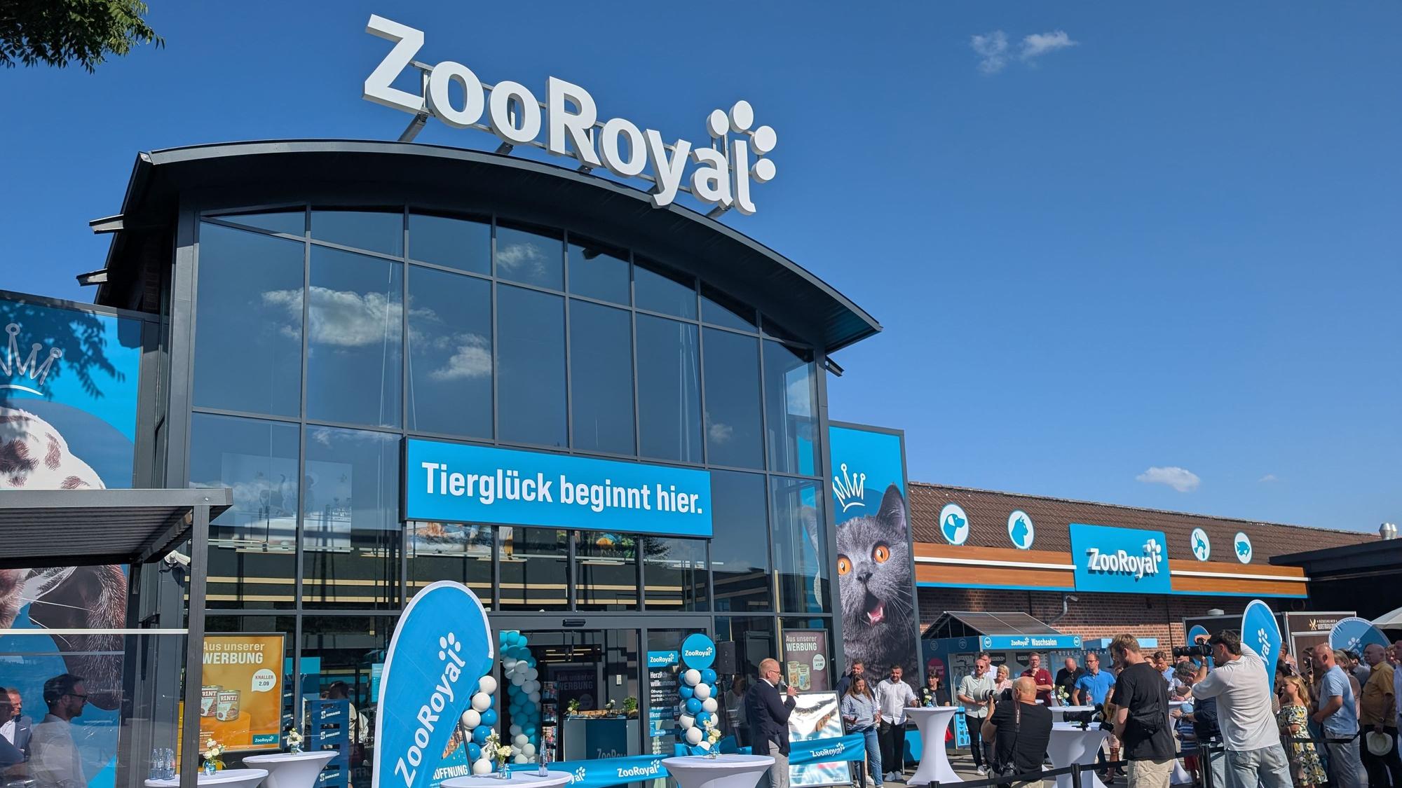Außenansicht des Zoo-Royal in Düsseldorf-Rath