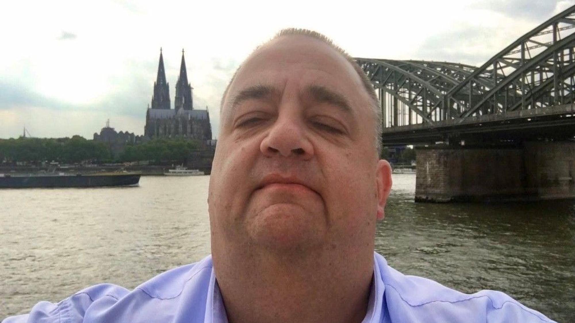 Michael Frey auf einem Selfie