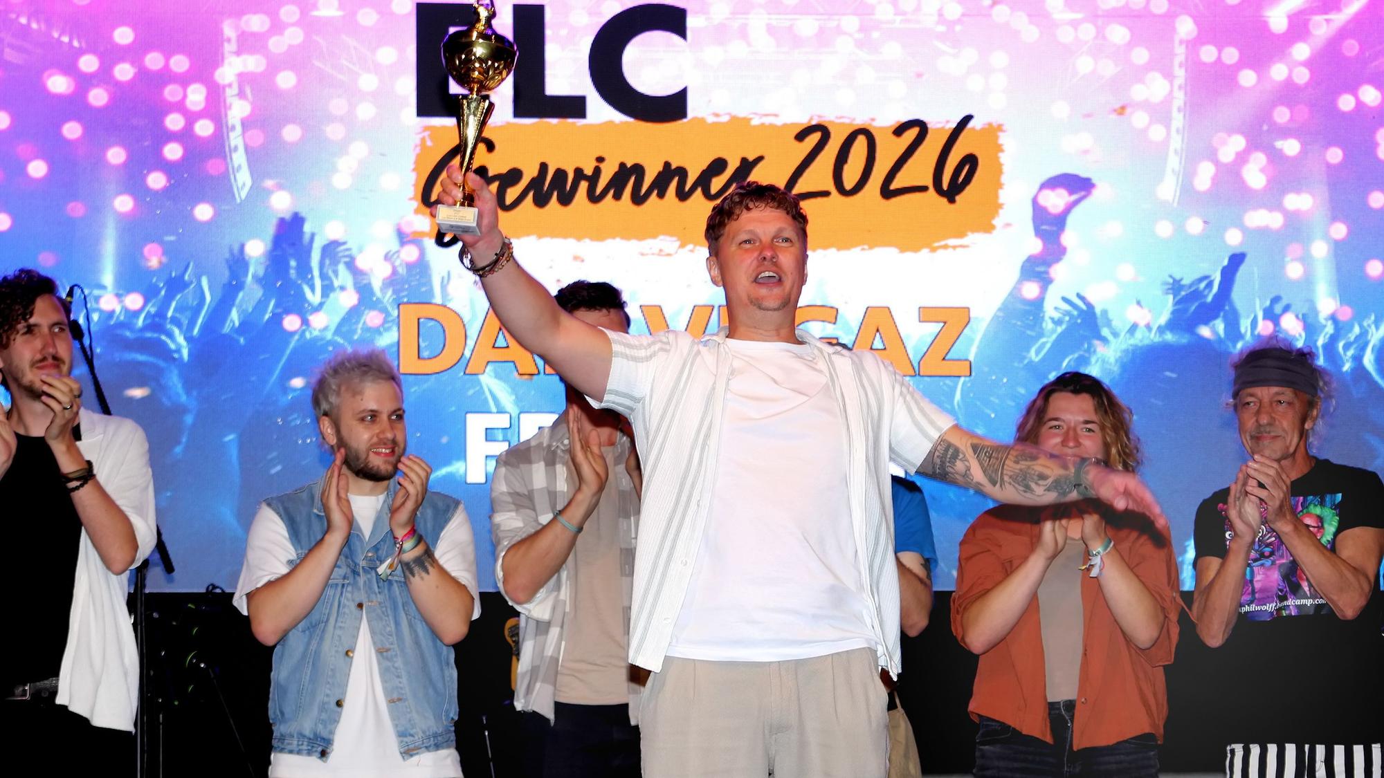 Auf dem Bild ist die Siegehrung vom ELC zu sehen.