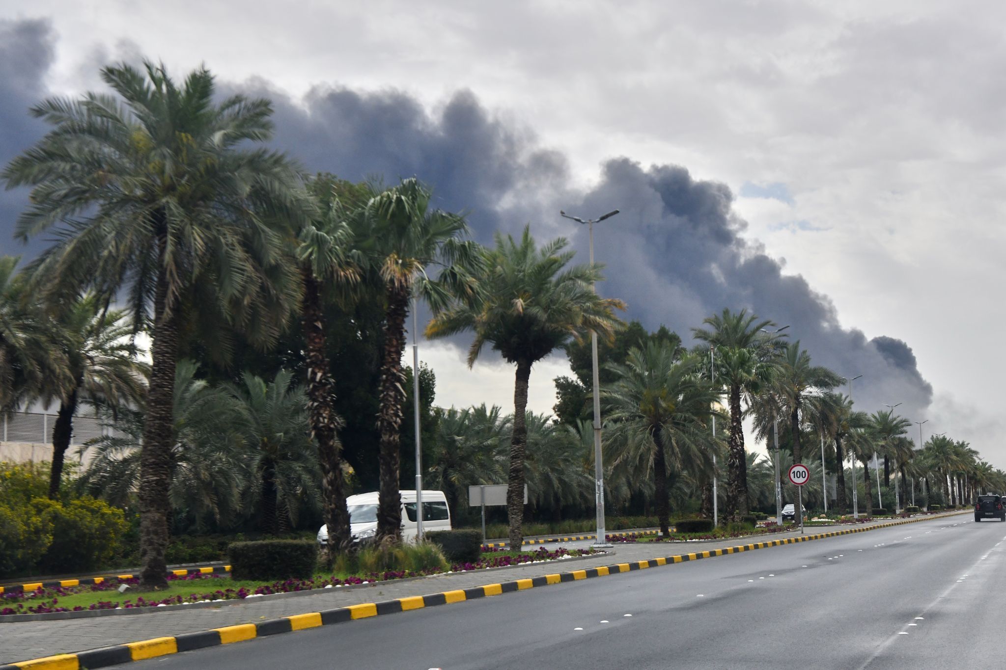 Erneut gerät Kuwait unter iranischen Beschuss.