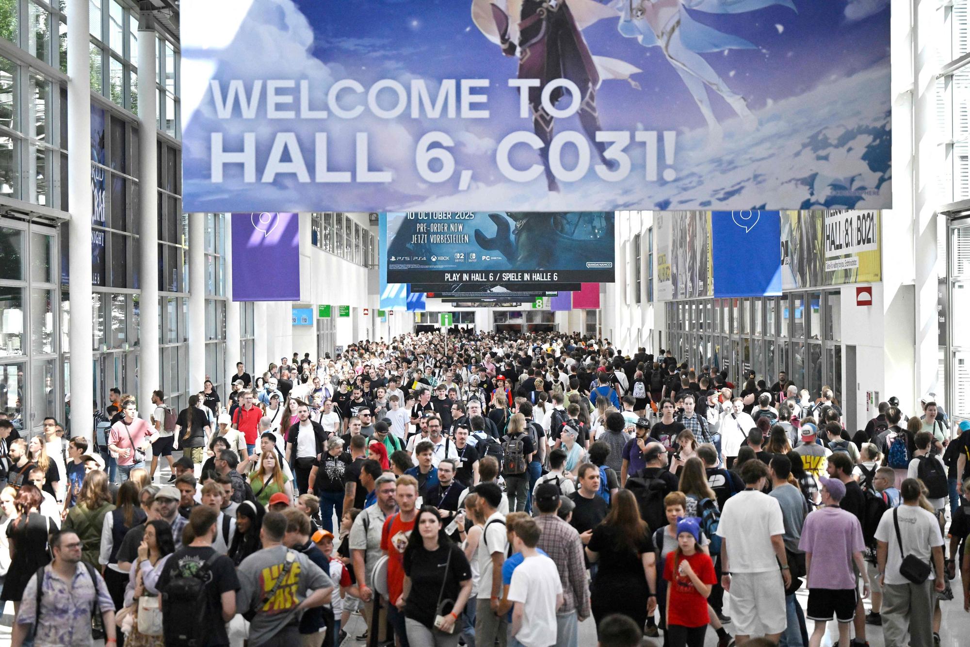 Ende August werden wieder Hunderttausende Besucherinnen und Besucher bei der Gamescom in Köln erwartet – wie hier 2025.