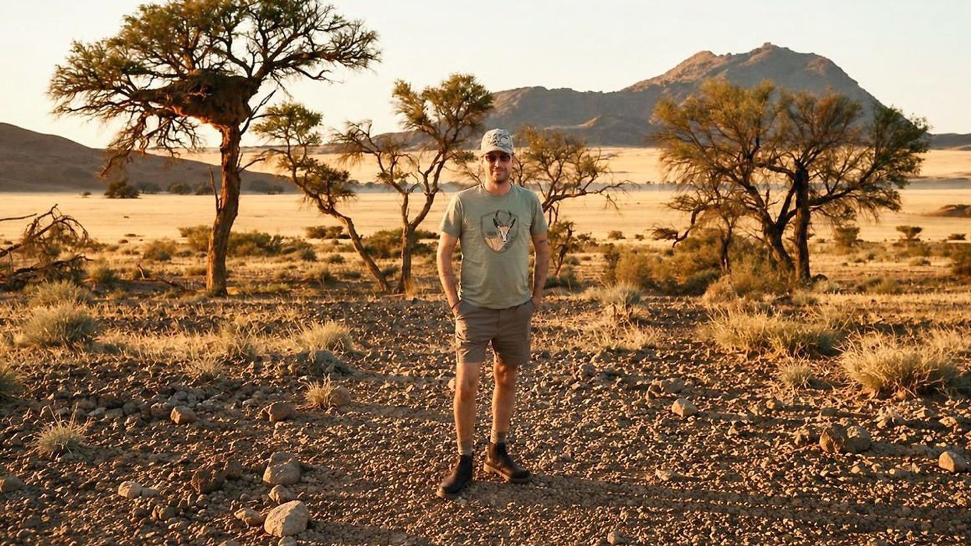 Lukas Blatzheim hat sich vorübergehend in Swakopmund niedergelassen.
