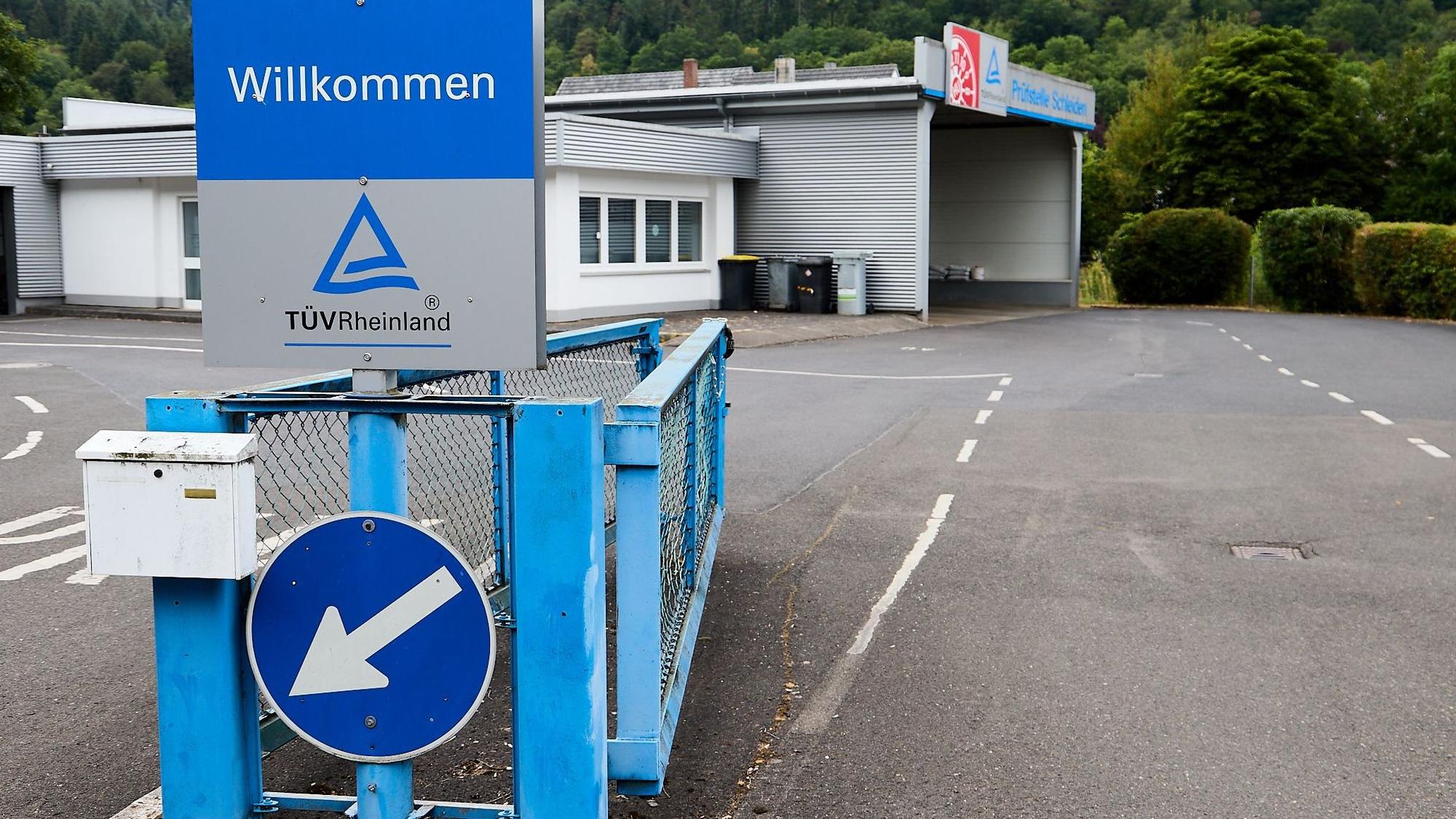 Der Standort des TÜV in Schleiden.