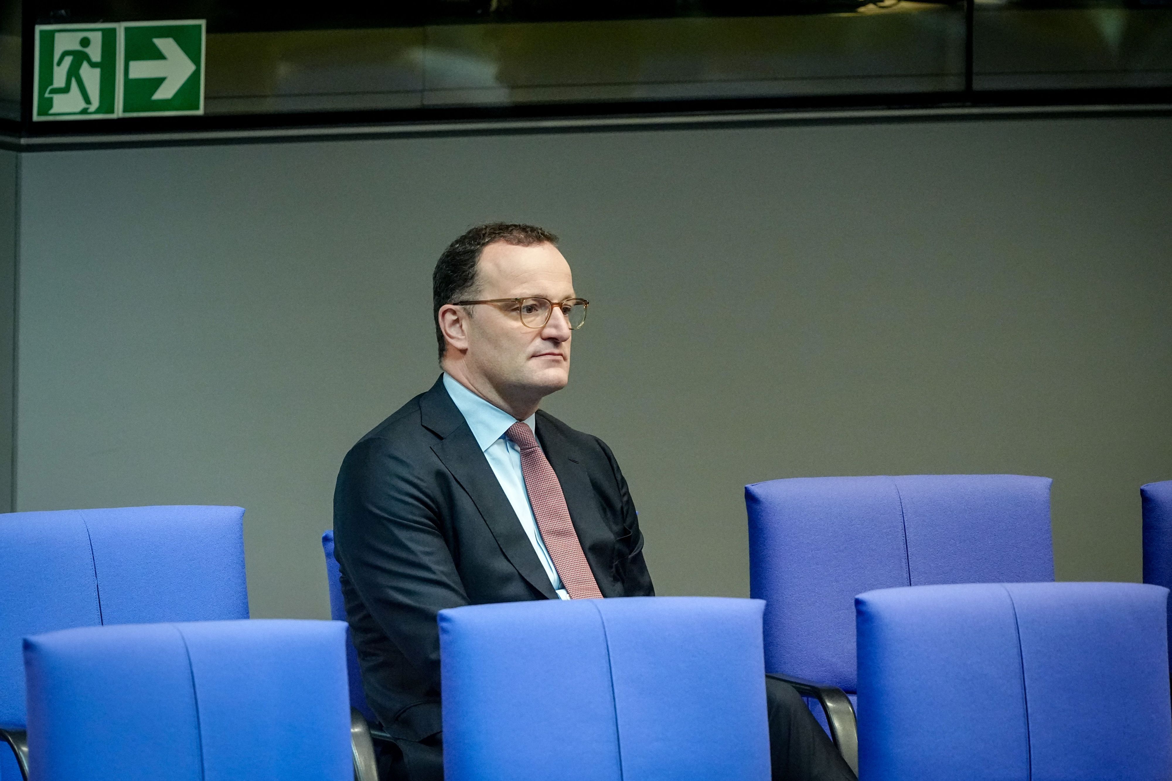 Der ehemalige Unions-Fraktionschef Jens Spahn im Bundestag. (Archivbild)