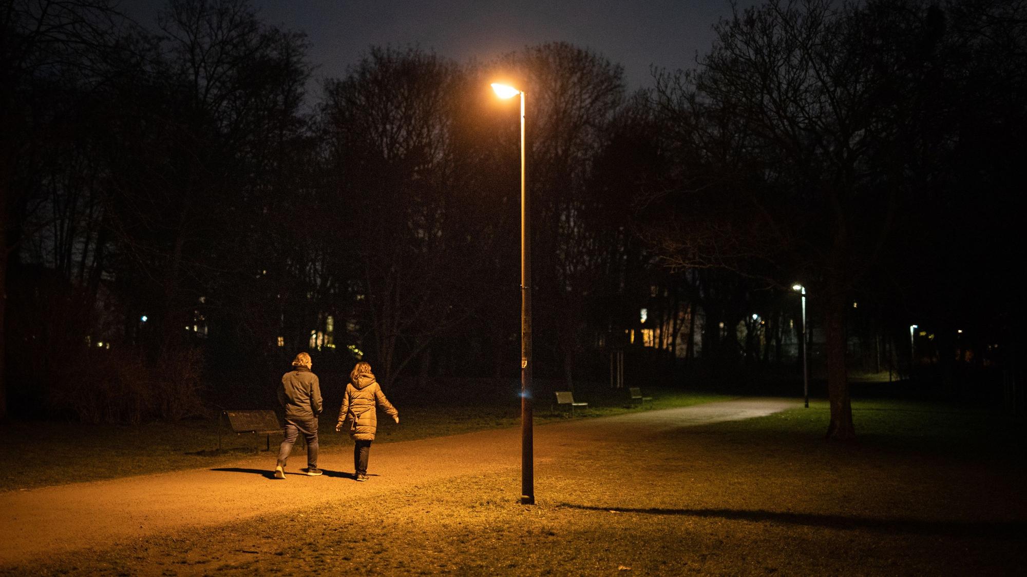 Auch der Beethovenpark wird als zu wenig beleuchtet kritisiert.