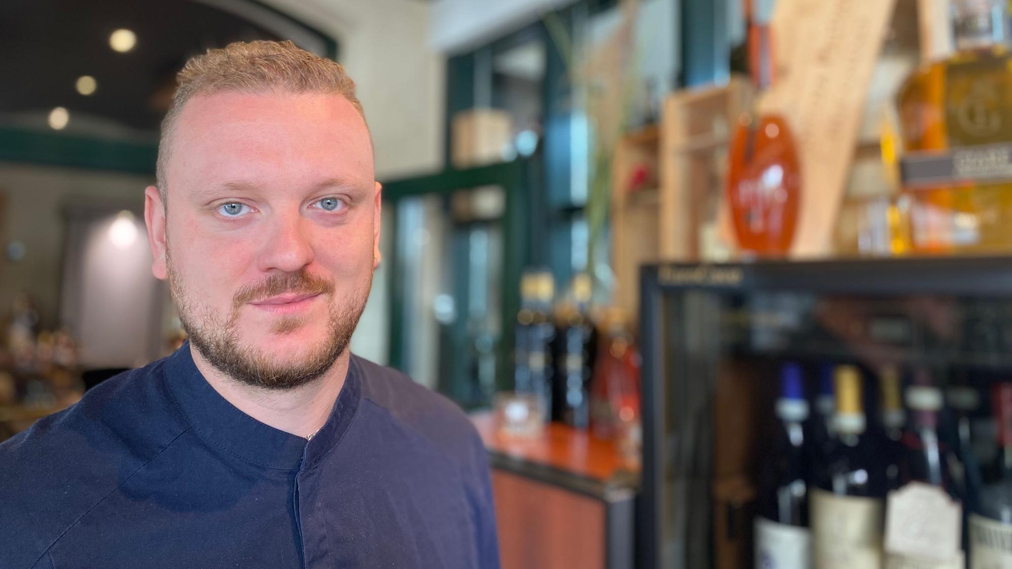 Mike Bolz (30) sorgt mit seinem Team im Ristorante Remise für italienische Küche mit frischen Zutaten und mediterranem Flair.