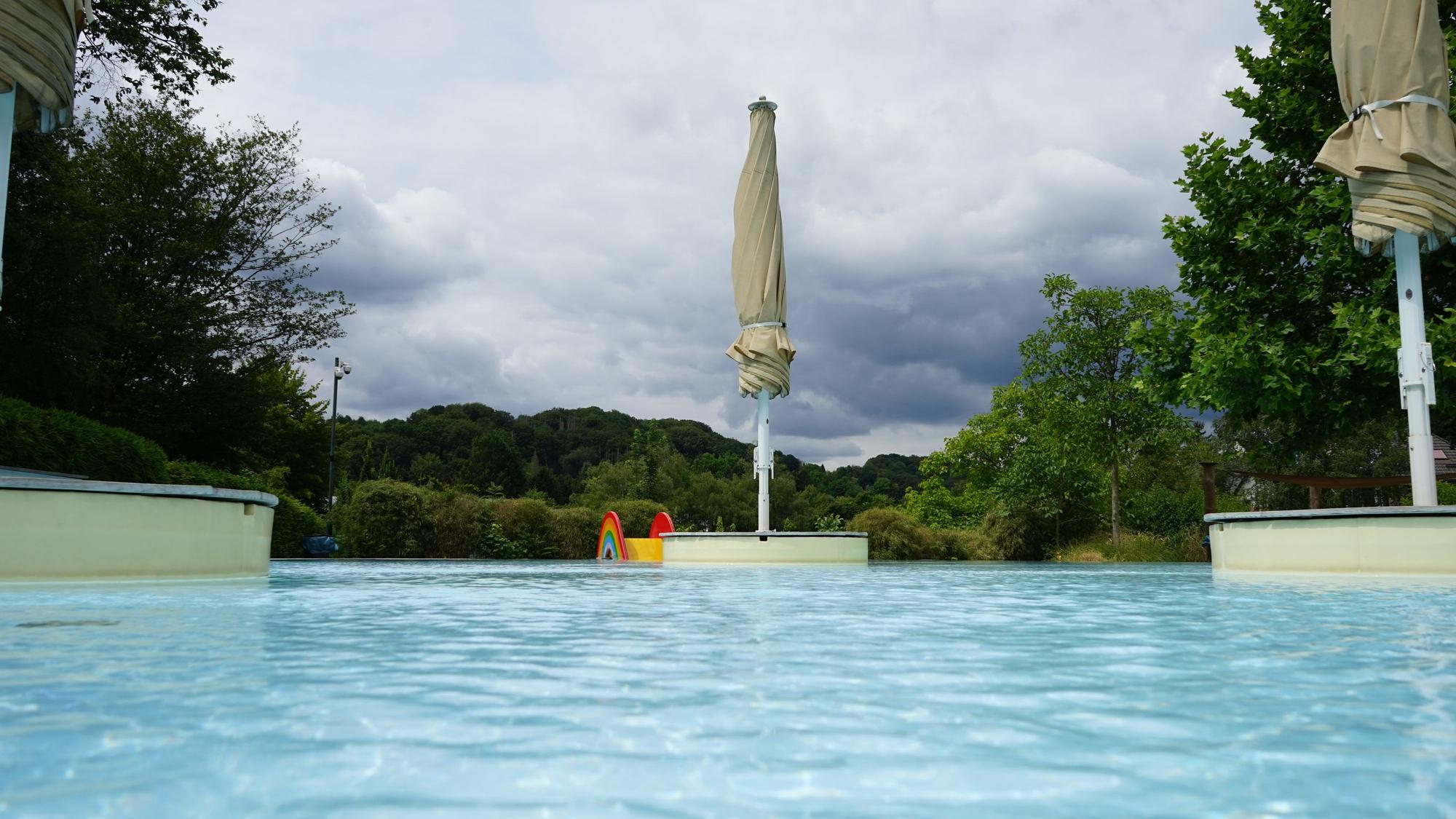 Das Foto zeigt das Freibad Hoffnungsthal