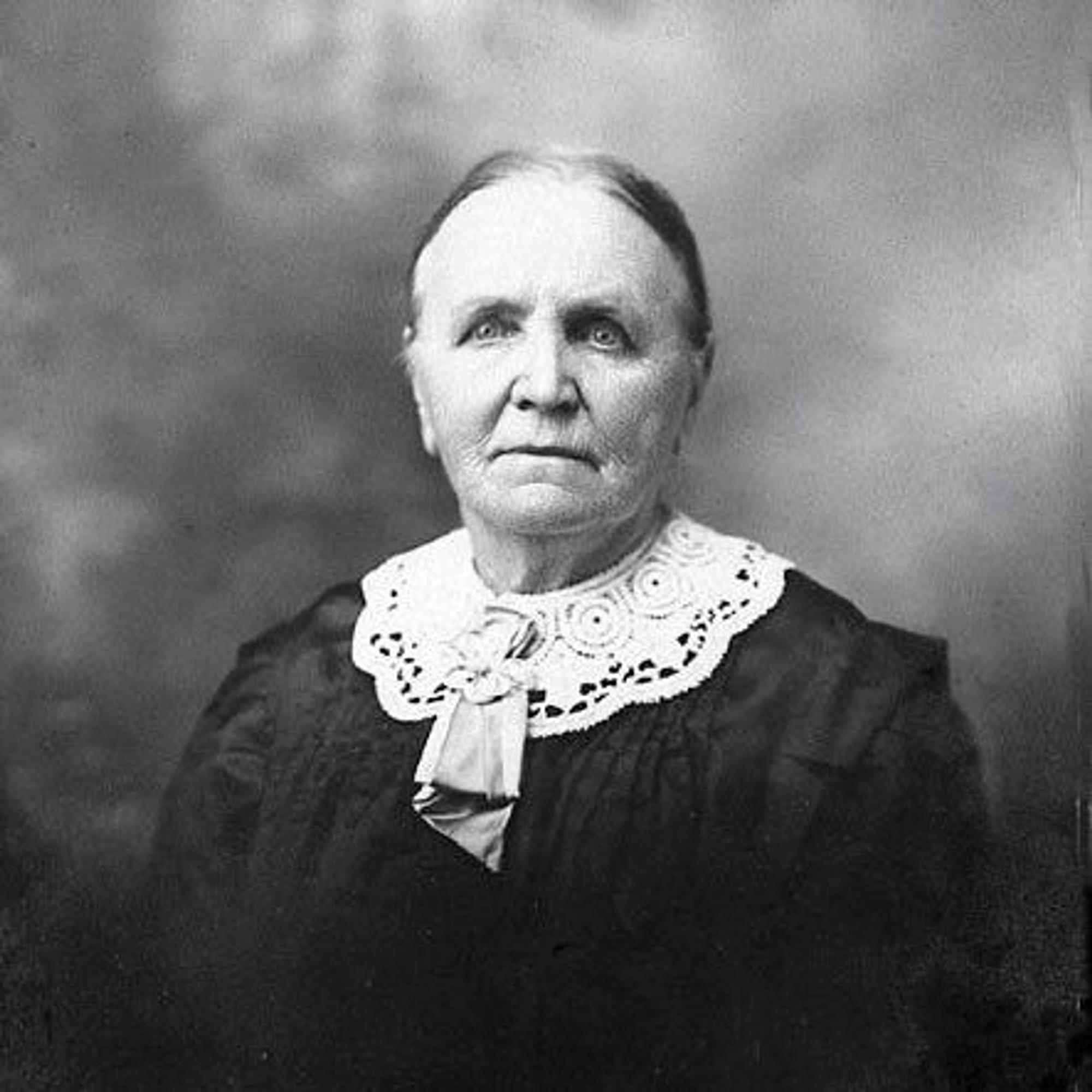 Das alte Foto zeigt Louise Walder Schulte.