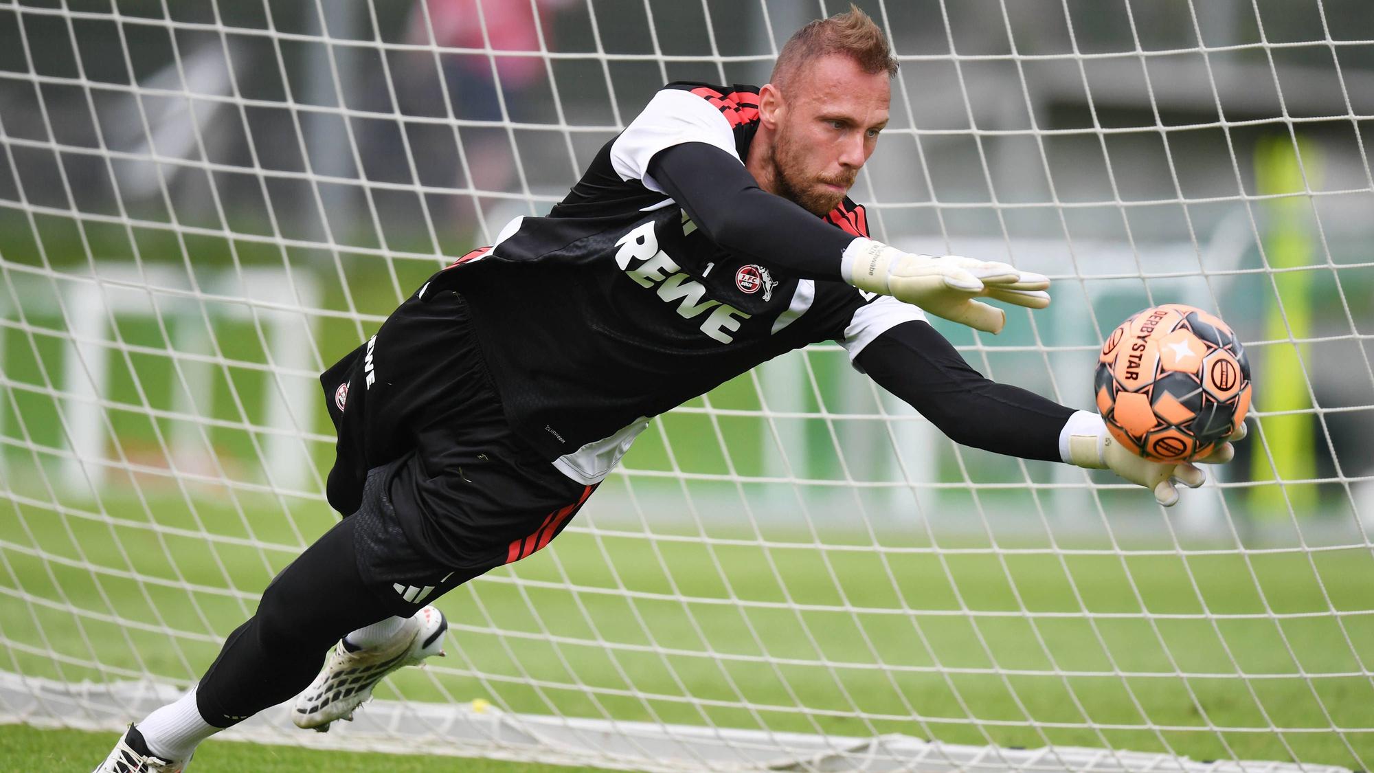 FC-Keeper Marvon Schwäbe im Trainingslager der Kölner in Österreich