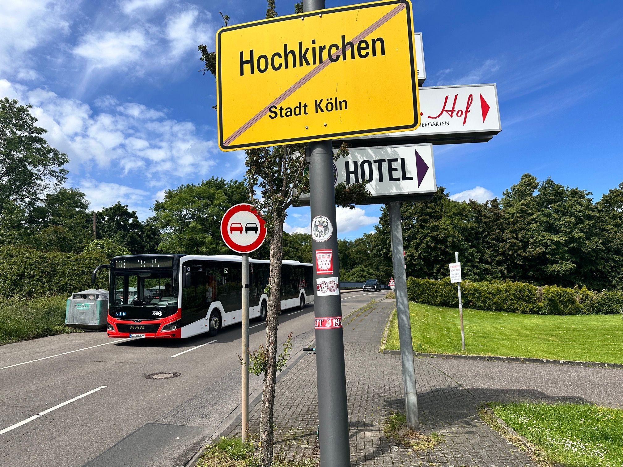 Nach dem Bau der Stadtbahn bleibt die Straße „Im Wasserwerkswäldchen“ in Hochkirchen gesperrt.