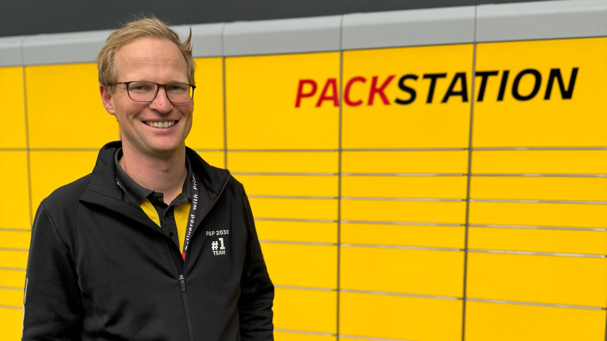 DHL-Manager David Krakow.