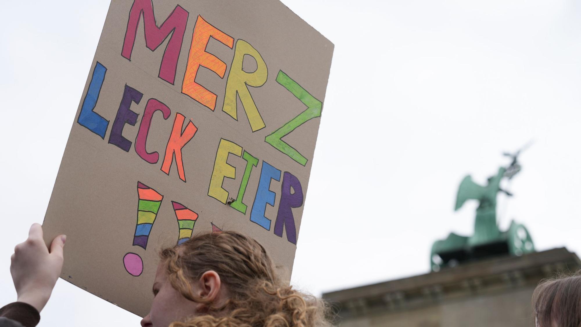 Schulstreik gegen Wehrpflicht - Berlin