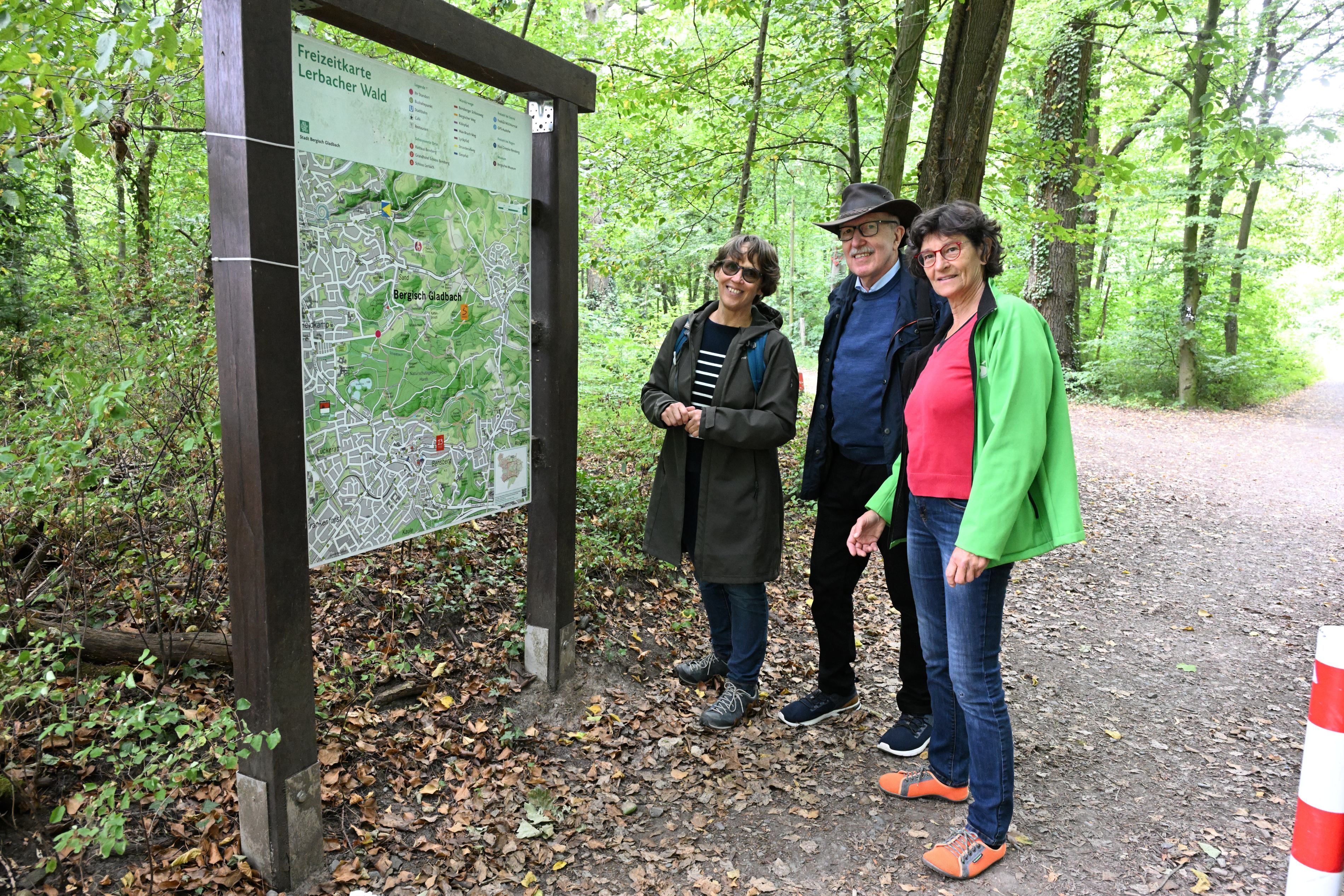 Treffen mit Klimafreunde Waldbewirtschaftung Lerbacher Wald