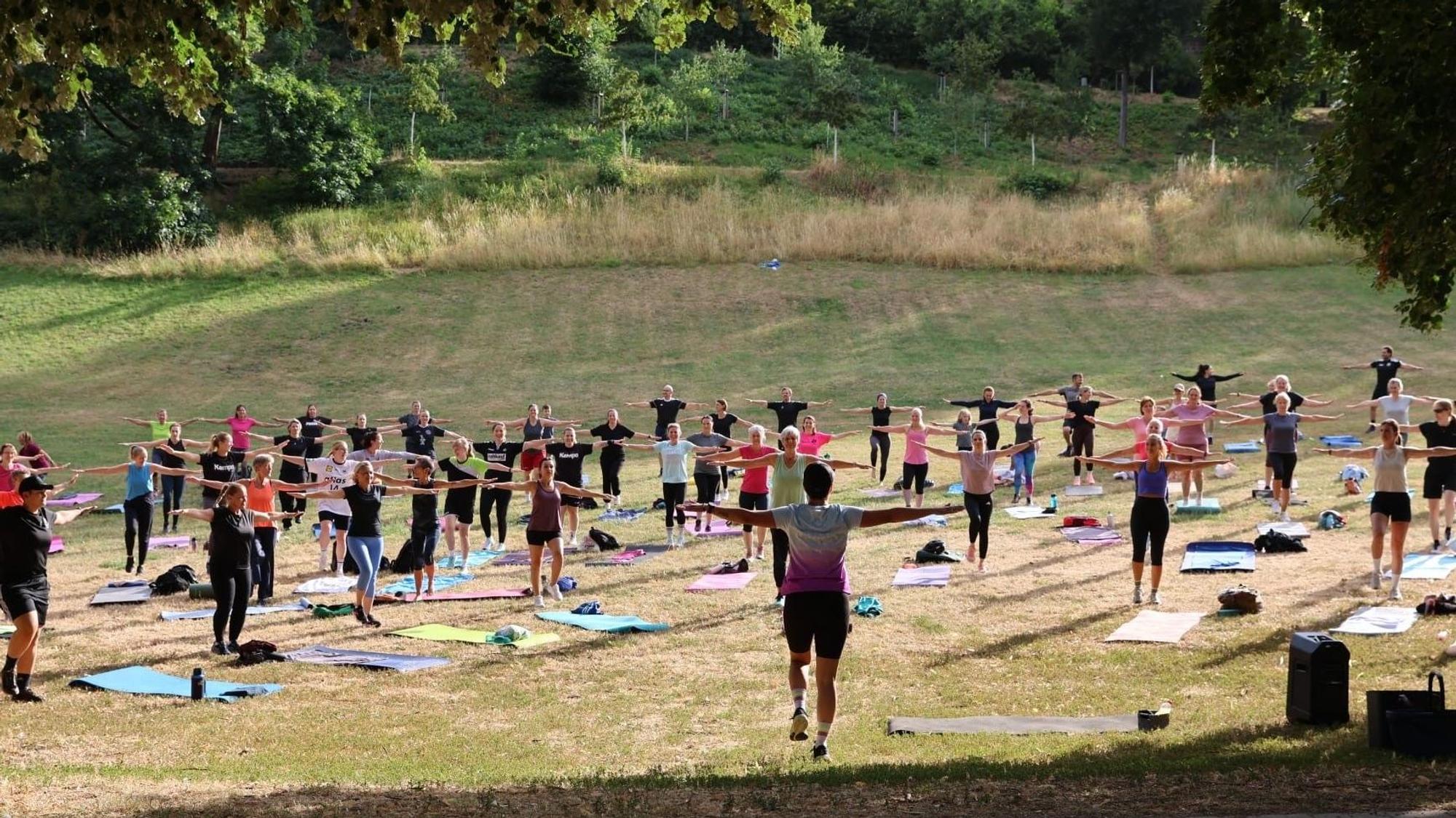 Sport im Park in Siegburg findet in diesem Jahr zum achten Mal statt.