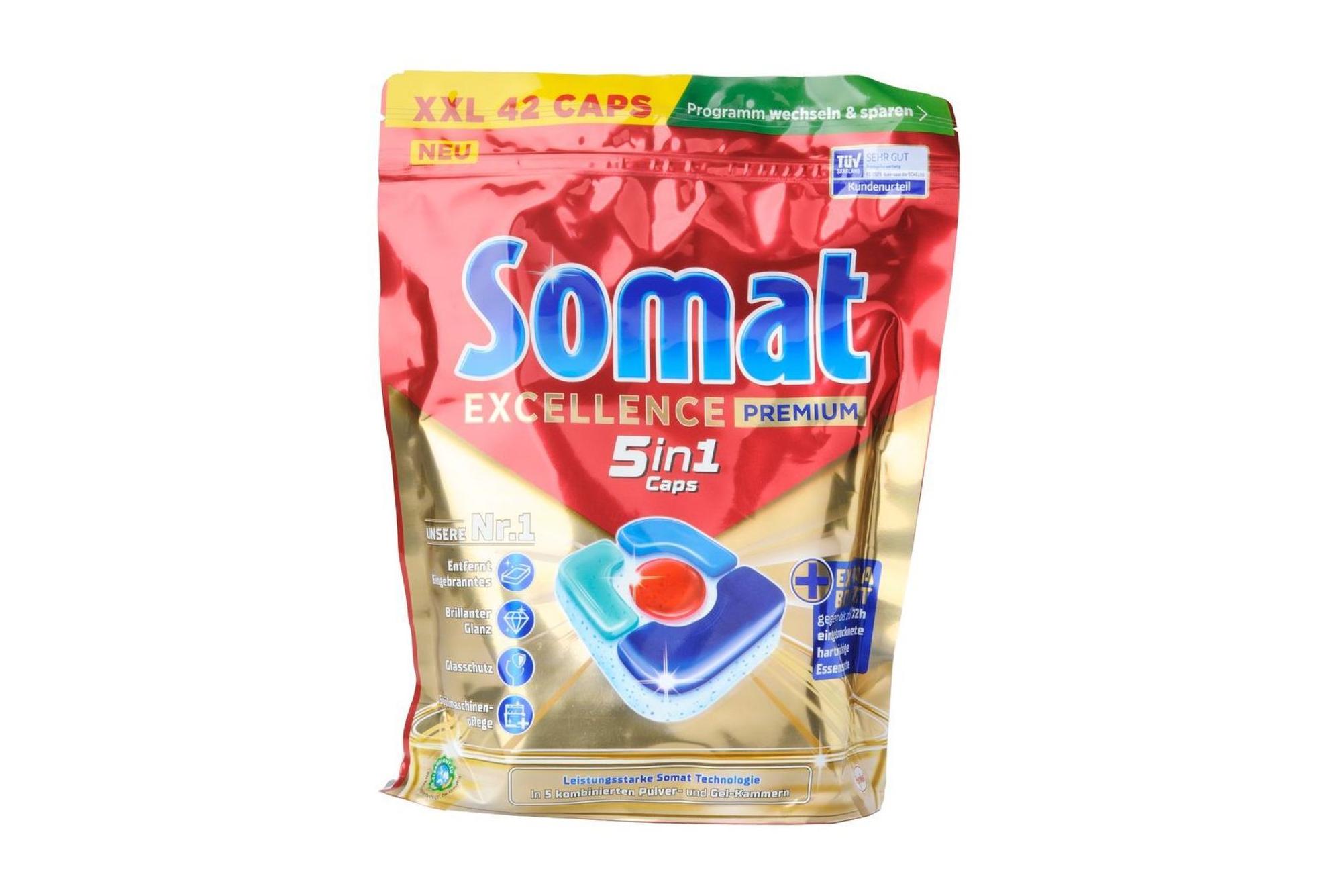 „Excellence Premium 5in1 Caps“ von Somat