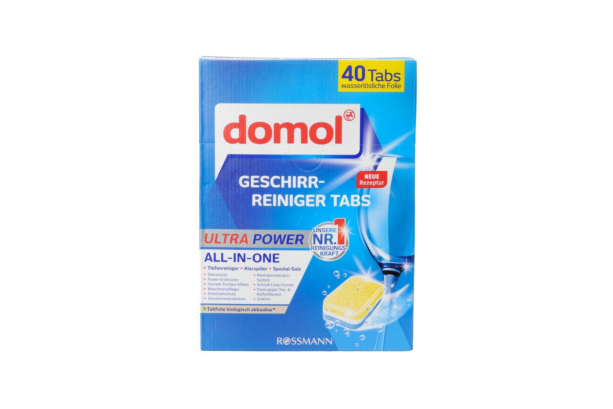 Geschirr-Reiniger-Tab „Domol Ultra Power All-in-One“ von Rossmann