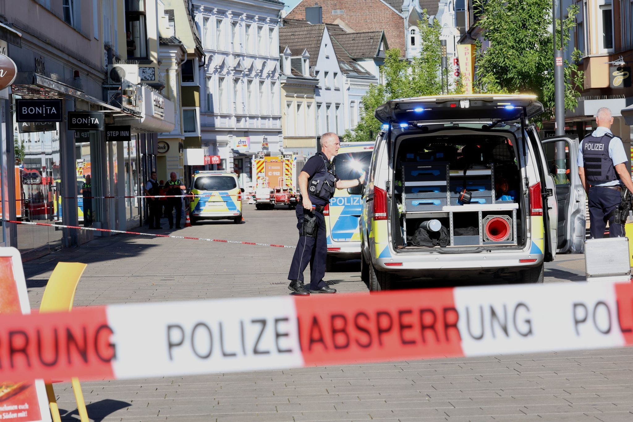 Schussgeräusche in Solingen