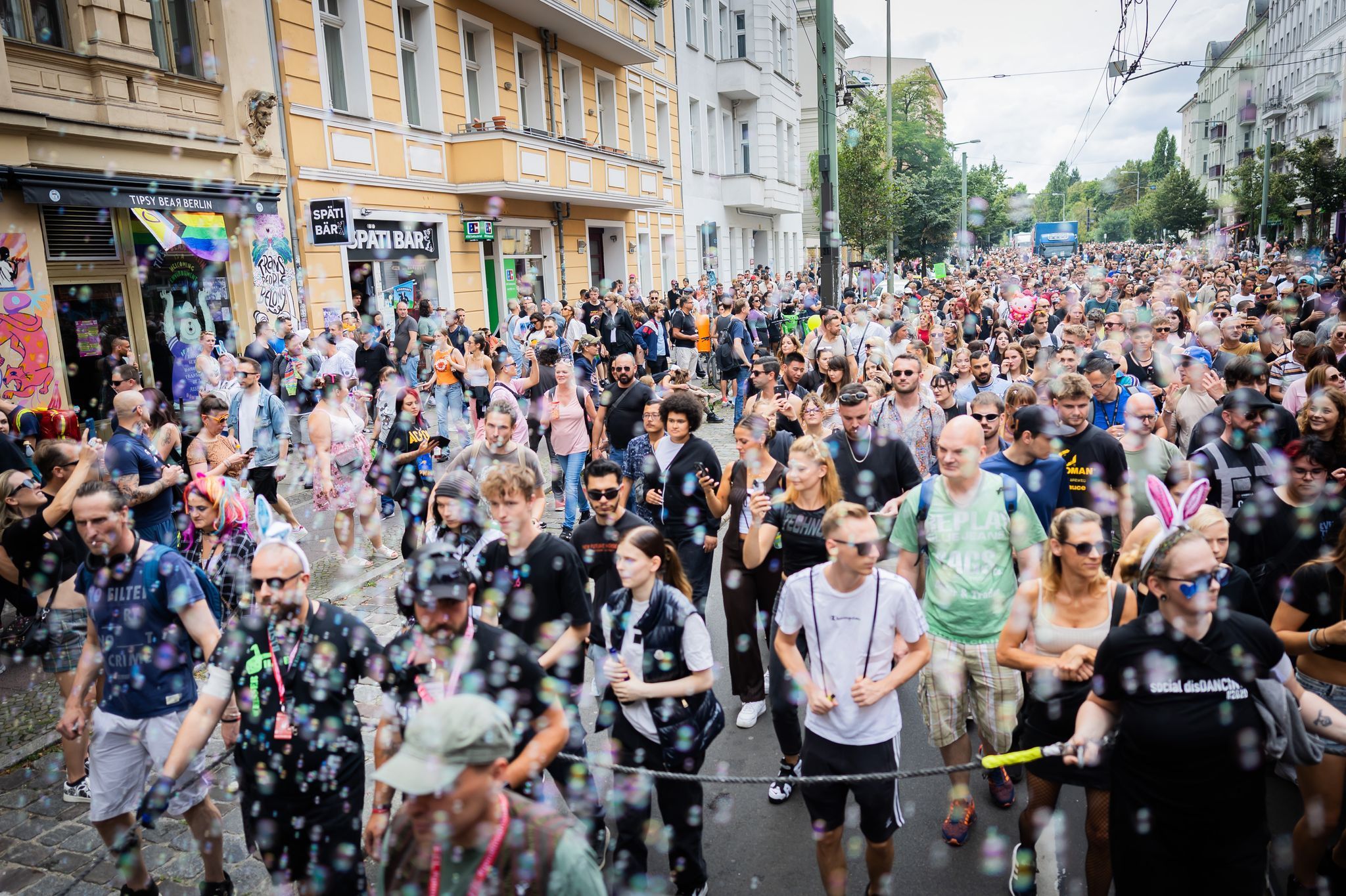 Technoparade „Zug der Liebe“ in Berlin