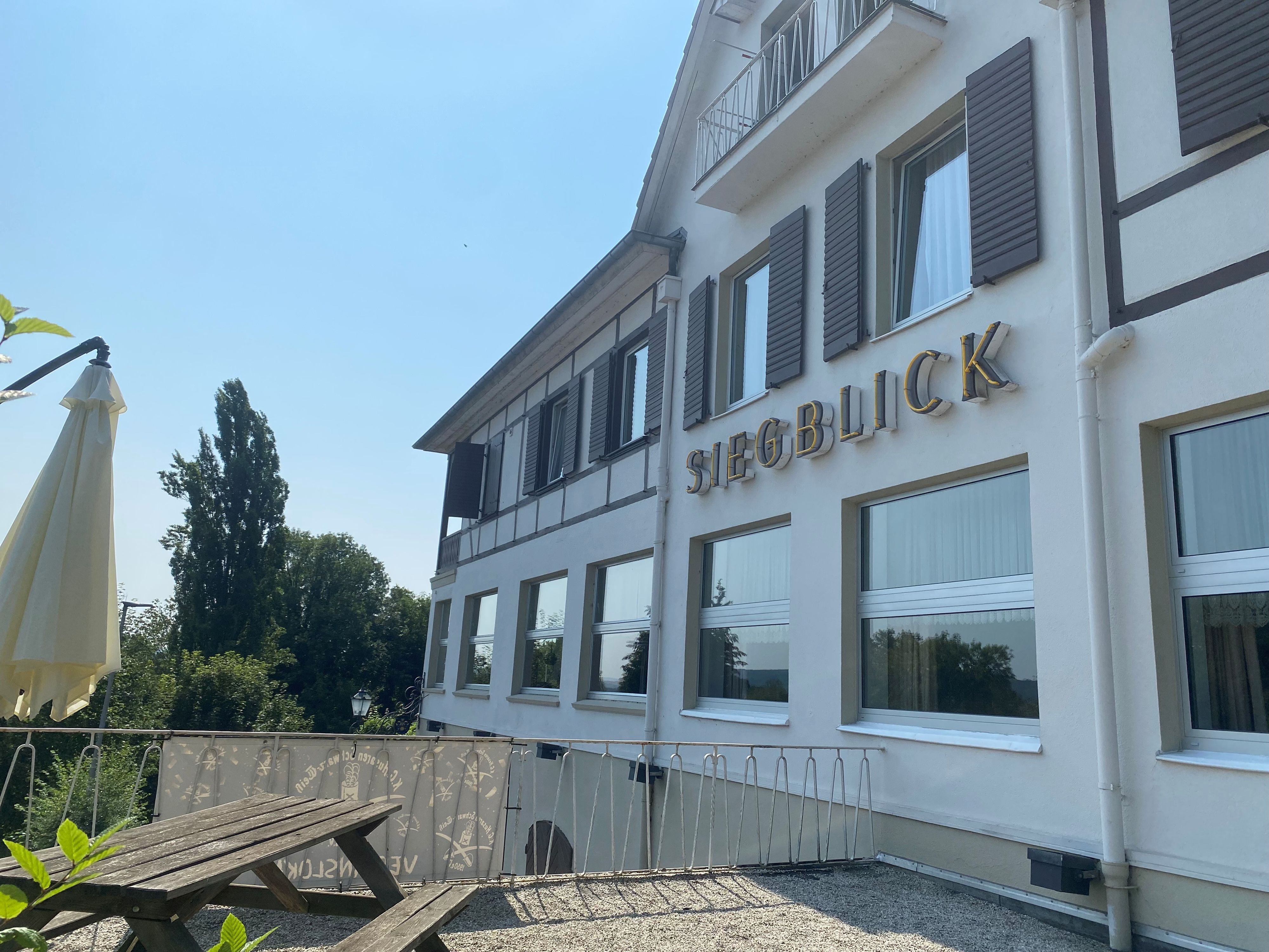 Das Hotel-Restaurant Siegblick in Siegburg feiert nächstes Jahr sein100-jähriges Jubiläum.
