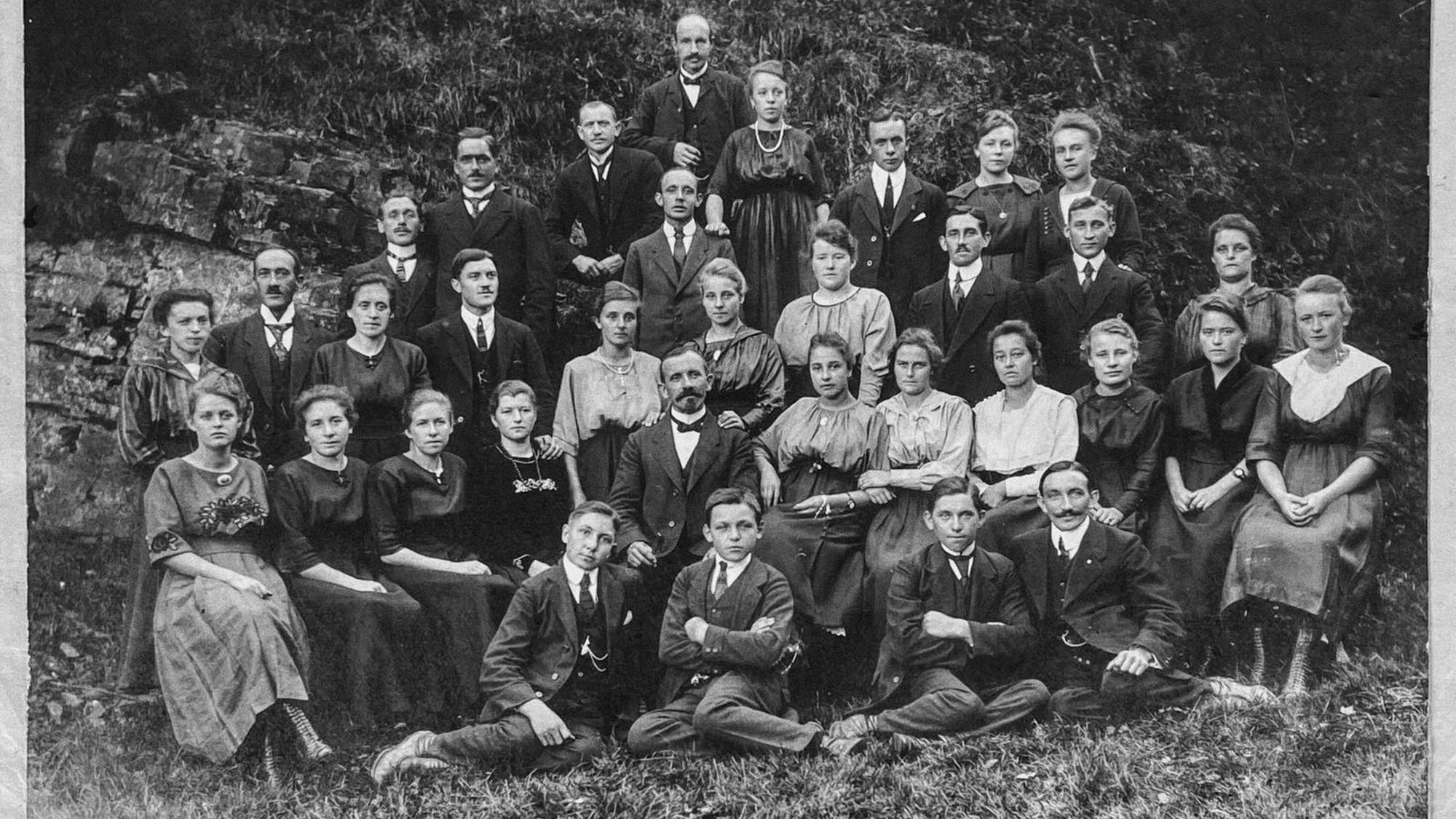 Das alte Foto zeigten den Chor Schemmerhausen bei einem Ausflug im Jahr 1923.